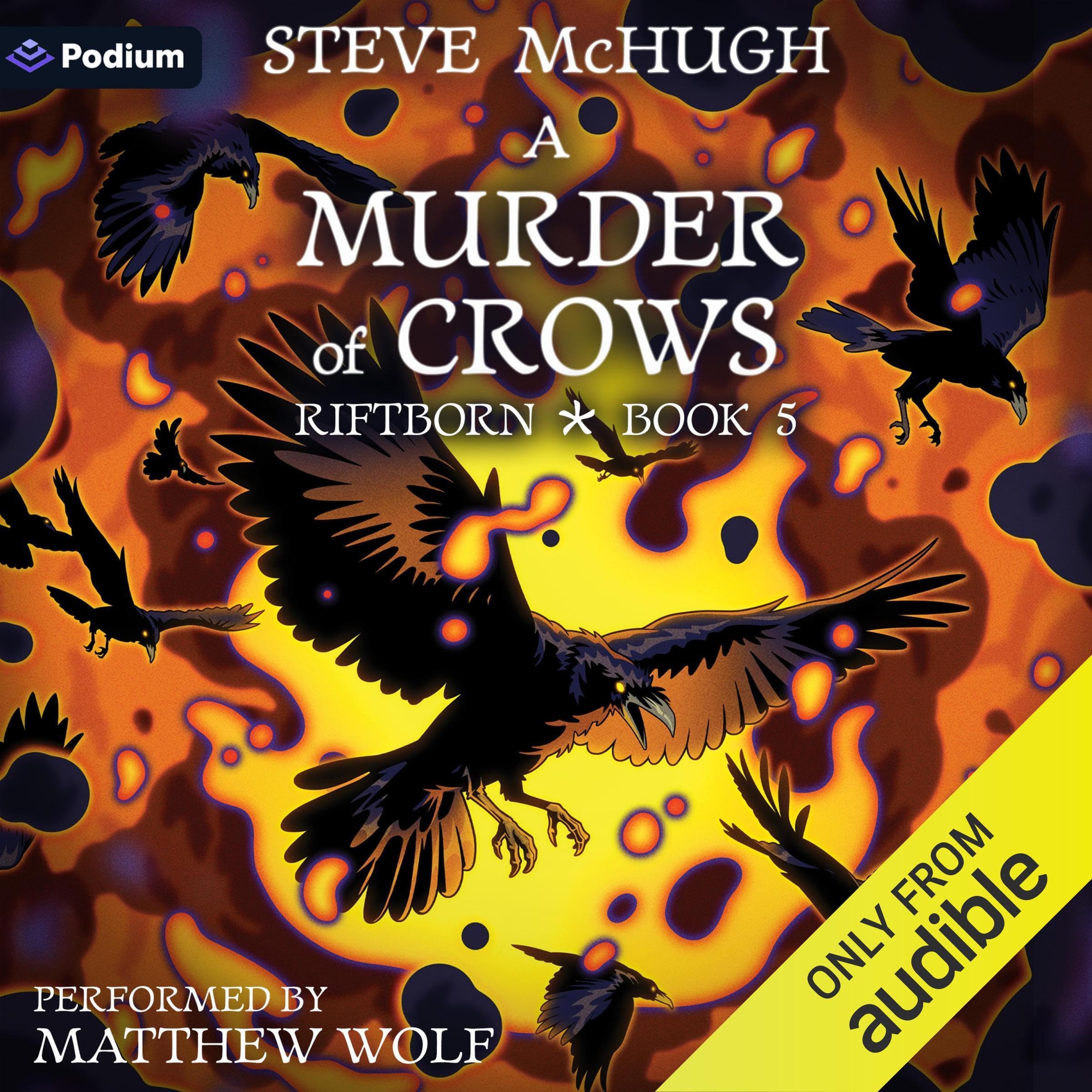 Cover art for A Murder of Crows