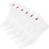 NAVYSPORT 6 pairs of sneaker socks men sports socks short cotton socks quarter socks