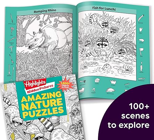 Miniatura 6 de Colección de imágenes ocultas para niños de 6 años en adelante, juego de edición especial 2024, los mejores rompecabezas de imágenes ocultas de la