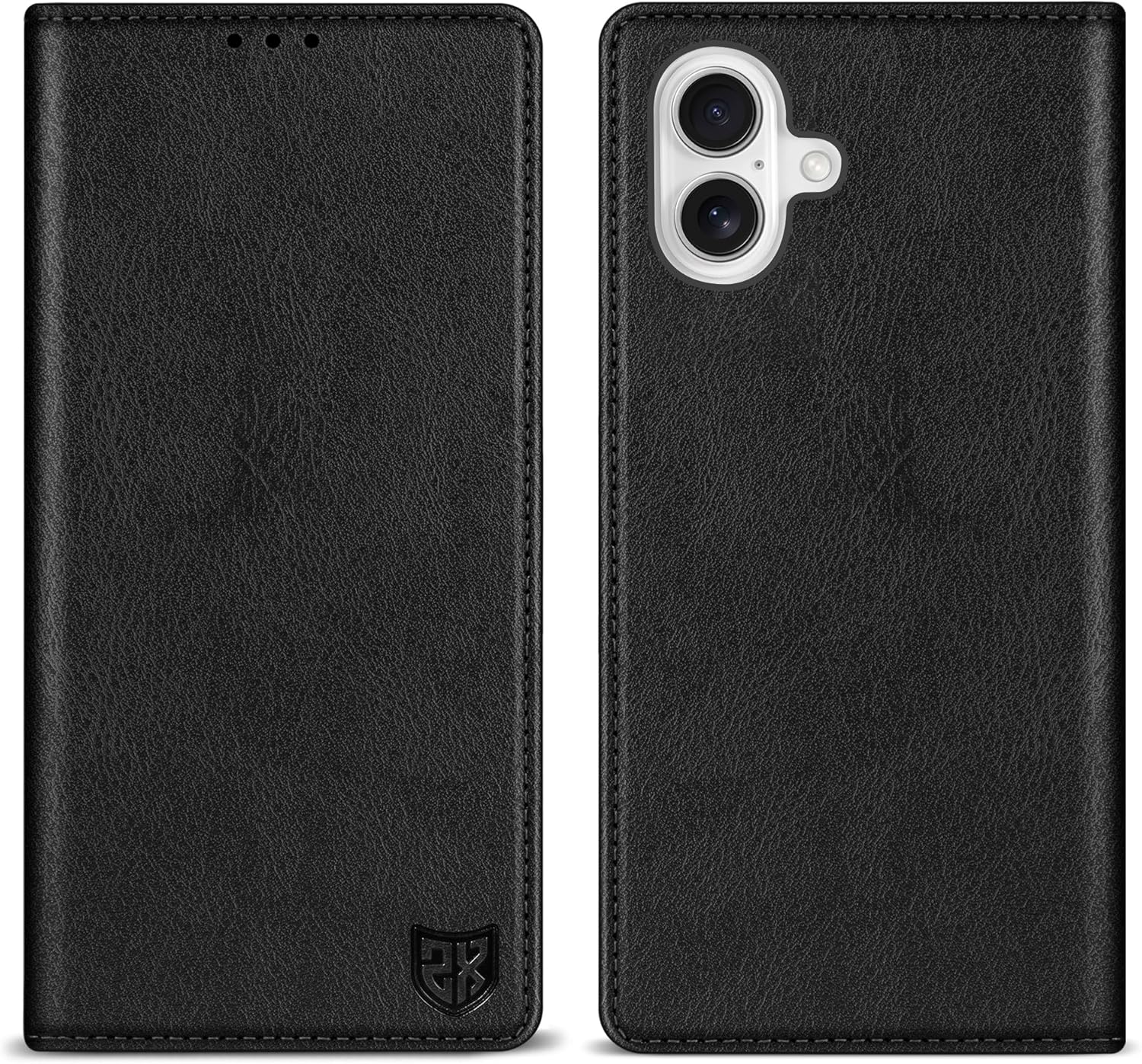 ZZXX iPhone 17 Magnetic Leather Flip Wallet Case ZZXX iPhone 17 Magnetic Leather Flip Wallet Case