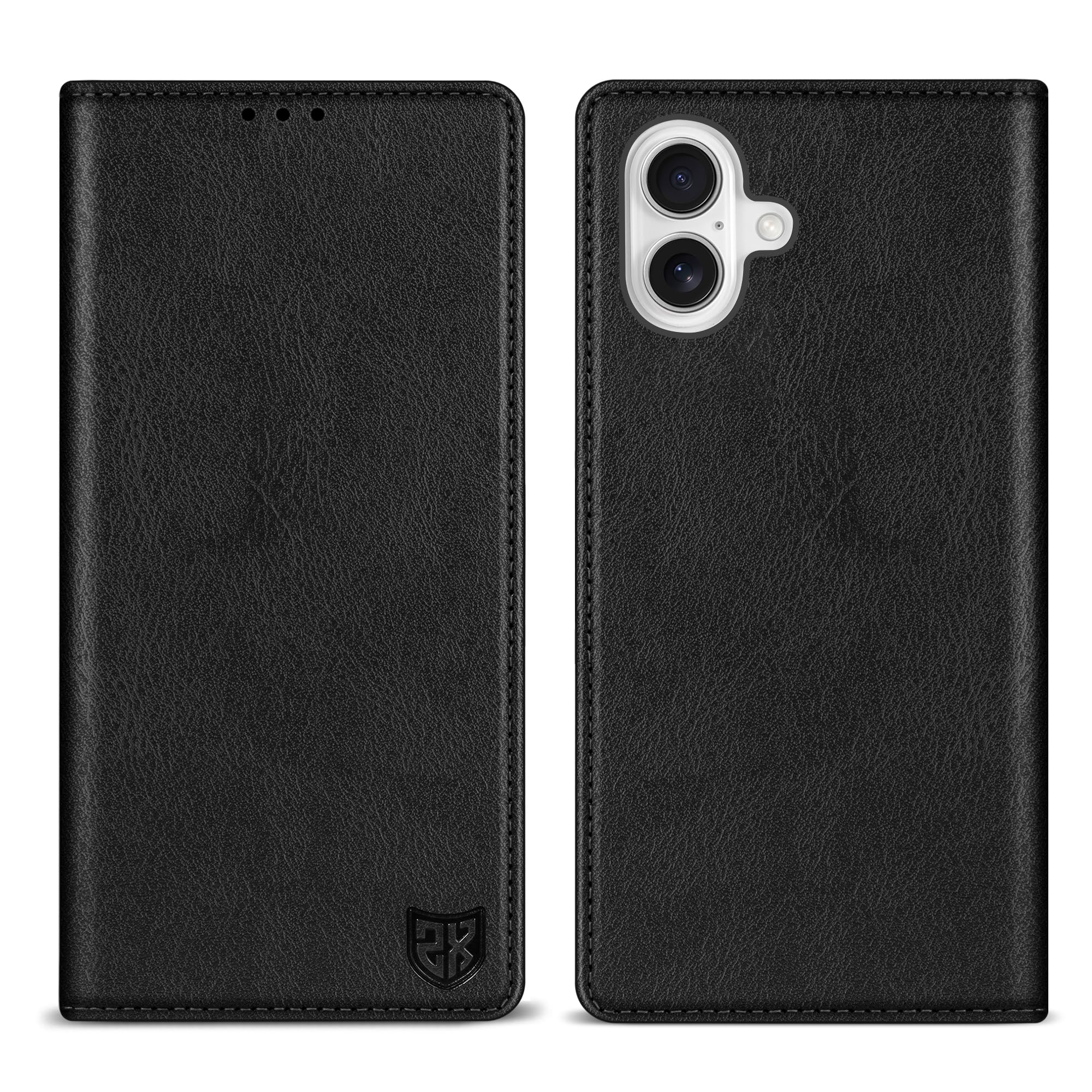 Amazon.com: ZZXX for iPhone 16 Wallet Case Strong Magnetic 6.1
