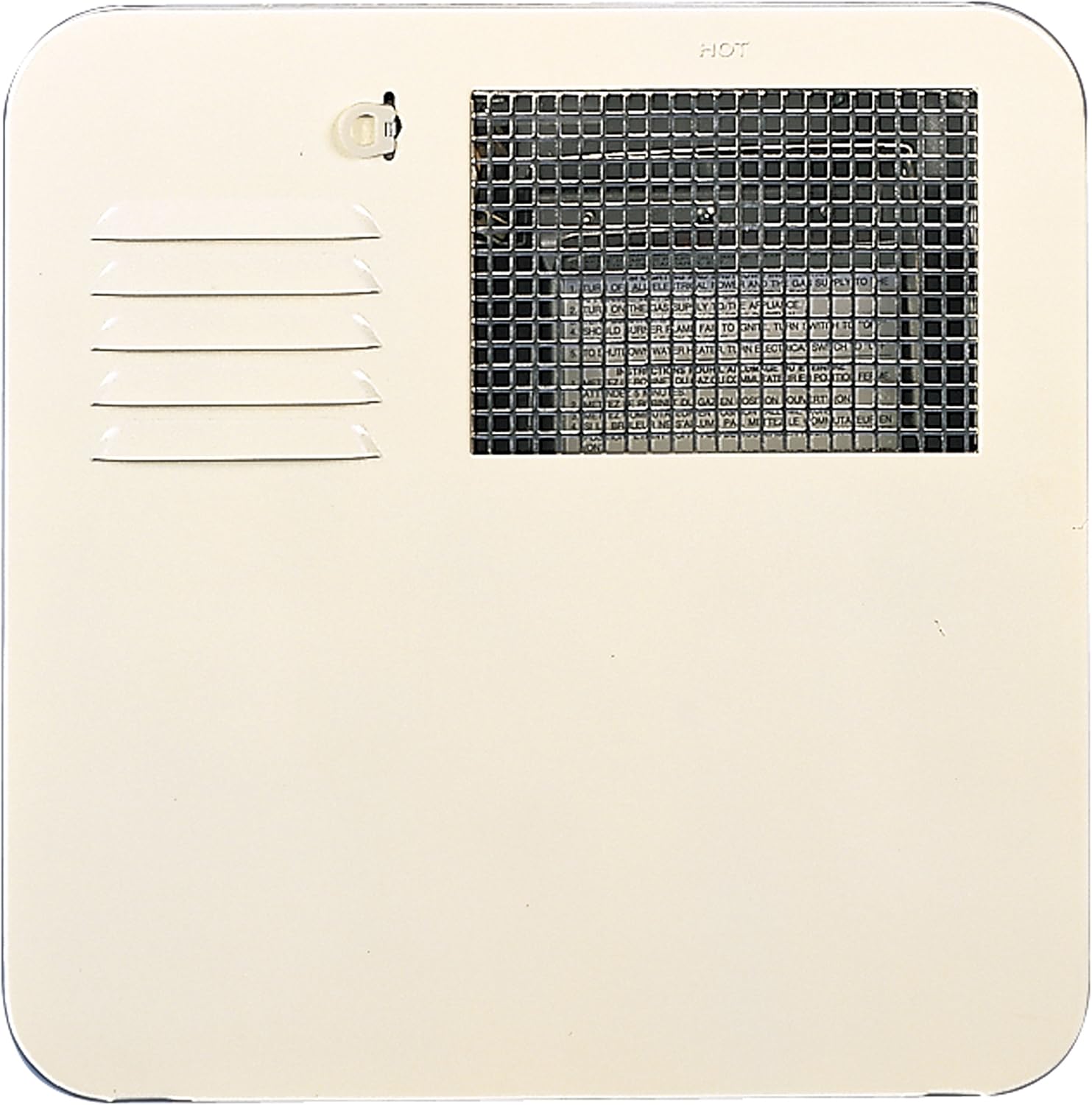 Suburban 6261ACW Colonial White Water Heater Access Door : Automotive