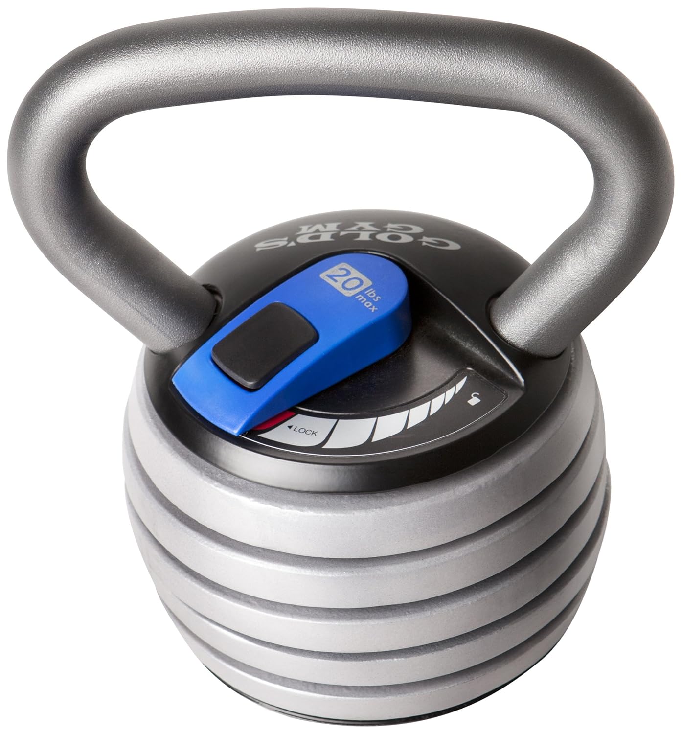 Buy Gold's Gym 20 lb. Adjustable Kettle Bell Online at Low Prices in