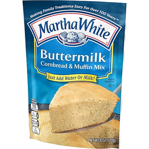 Miniatura 6 de Martha White Mezcla de pan de maíz y muffins, 6 onzas (paquete de 1)
