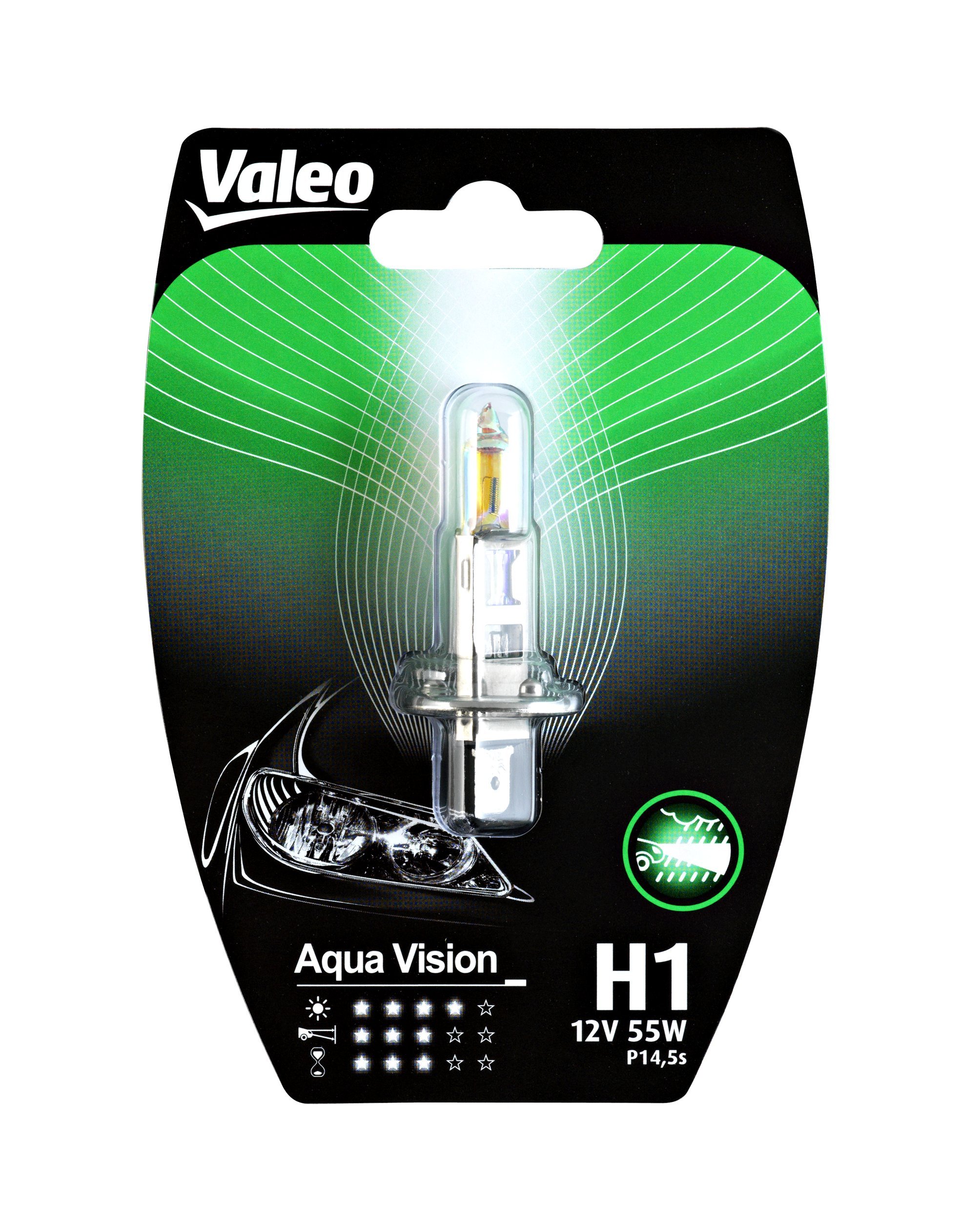 2x ✅Fits VALEO 032506 BULB IN BLISTER H1 AQUA VISION  ⭐UK Seller⭐
