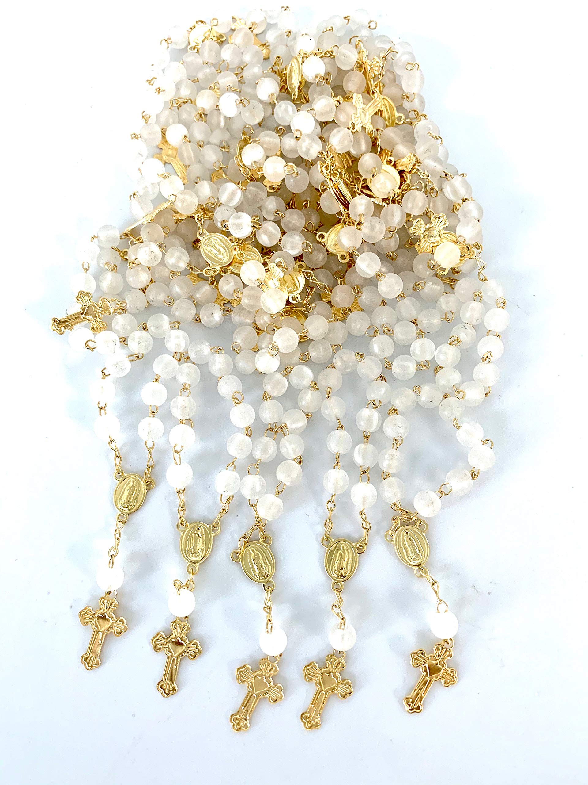 Casa IxtaCasa Ixta Matte Mini Rosaries (30, Clear)