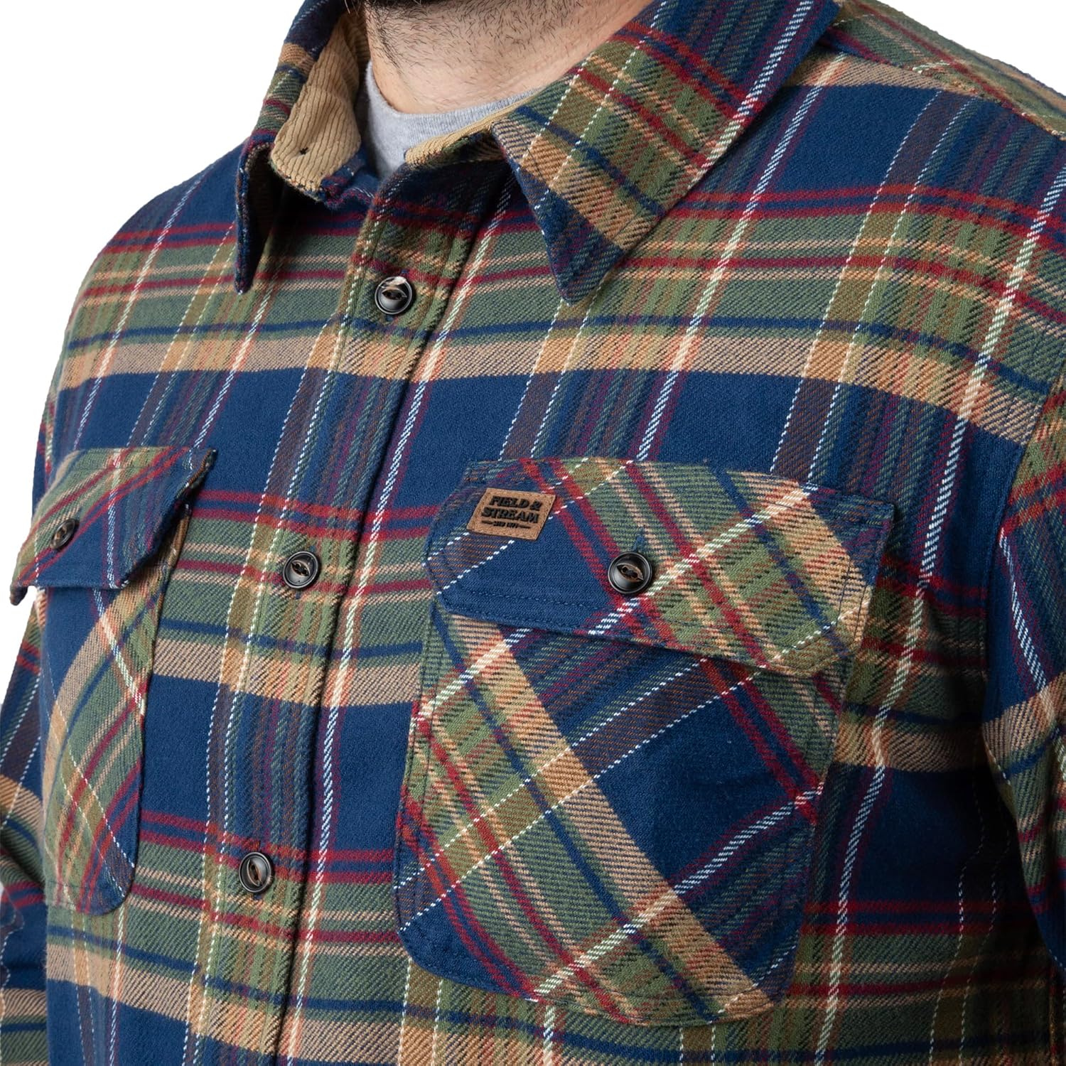 Field & Stream Mens Bismuth Flannel Shirt - Image 4