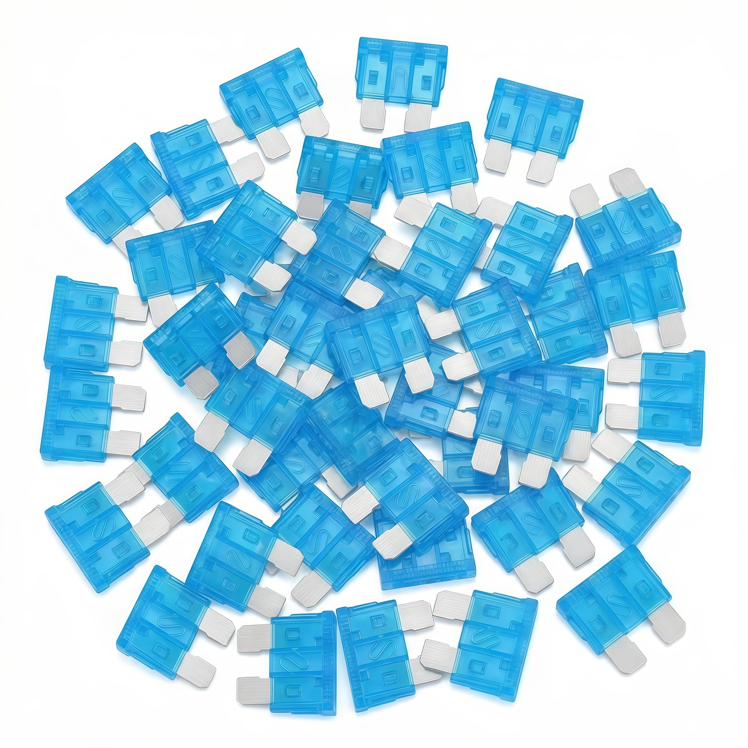 Photo 1 of (80Pcs) 15 Amp Standard Fuse, 15A Car Blade Fuses for Car/RV/Truck/SUV/Motorcycle/Boat