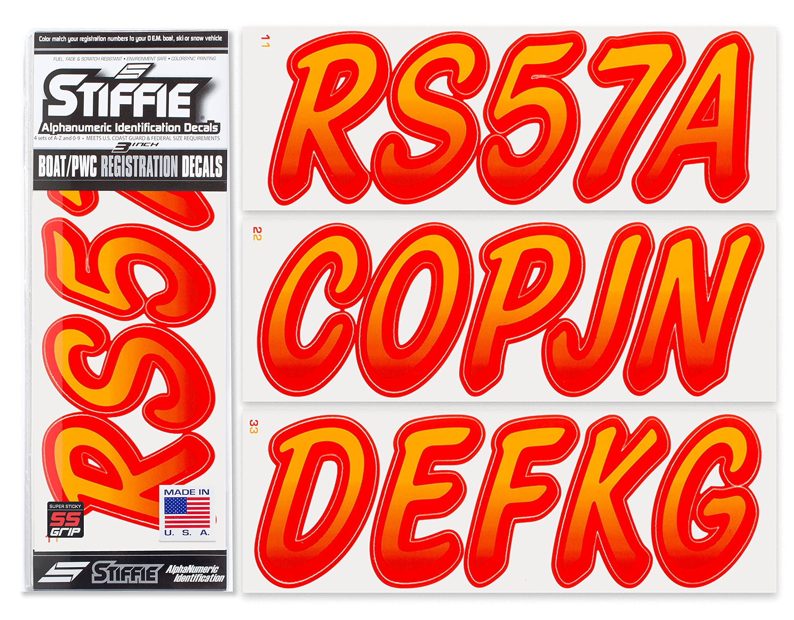 Amazon | Stiffie Whipline オレンジクラッシュ/溶岩レッド