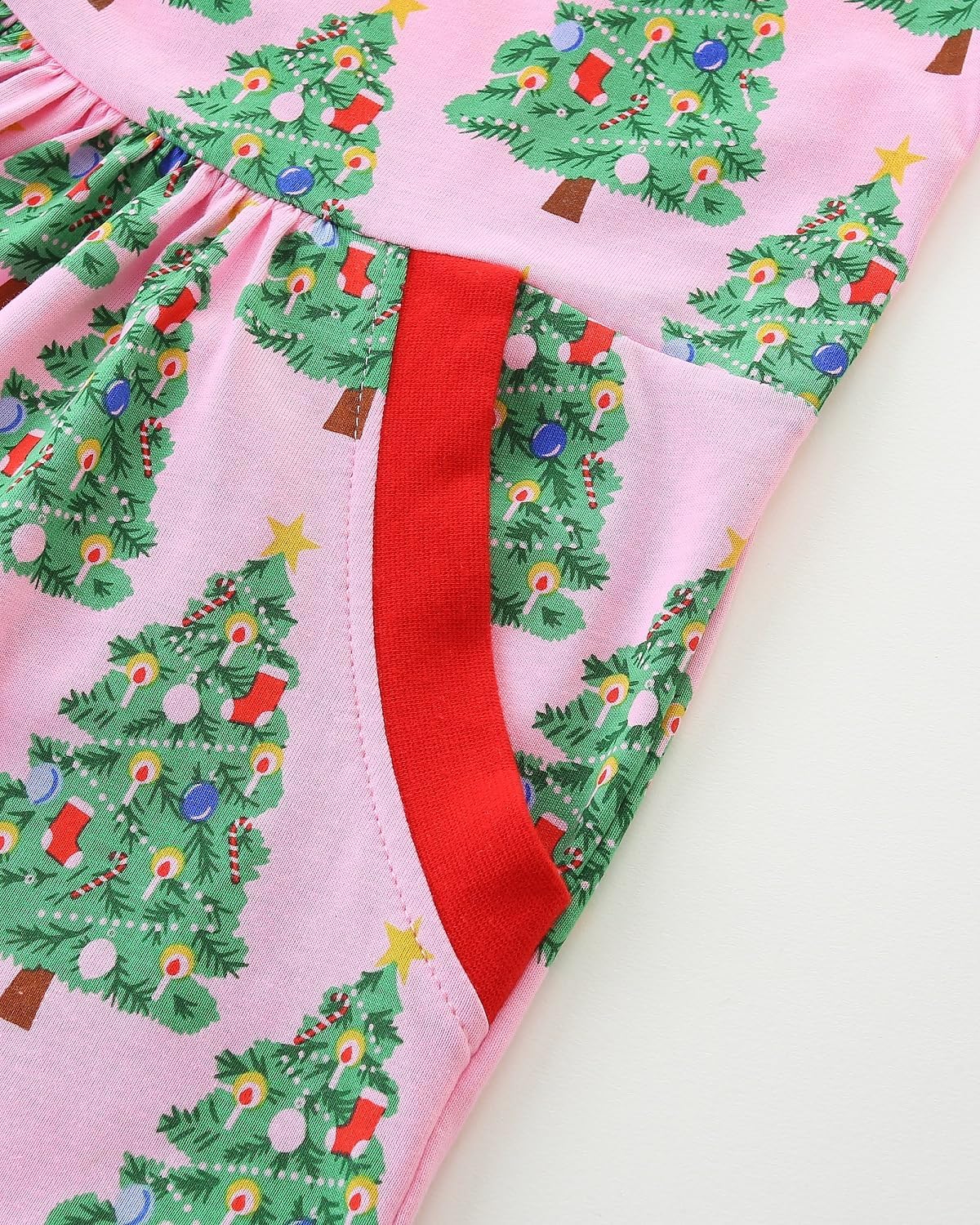 Hongshilian Girls Cartoon Dress Applique Party Dresses Casual Jersey Cotton Long-Sleeved - Image 6