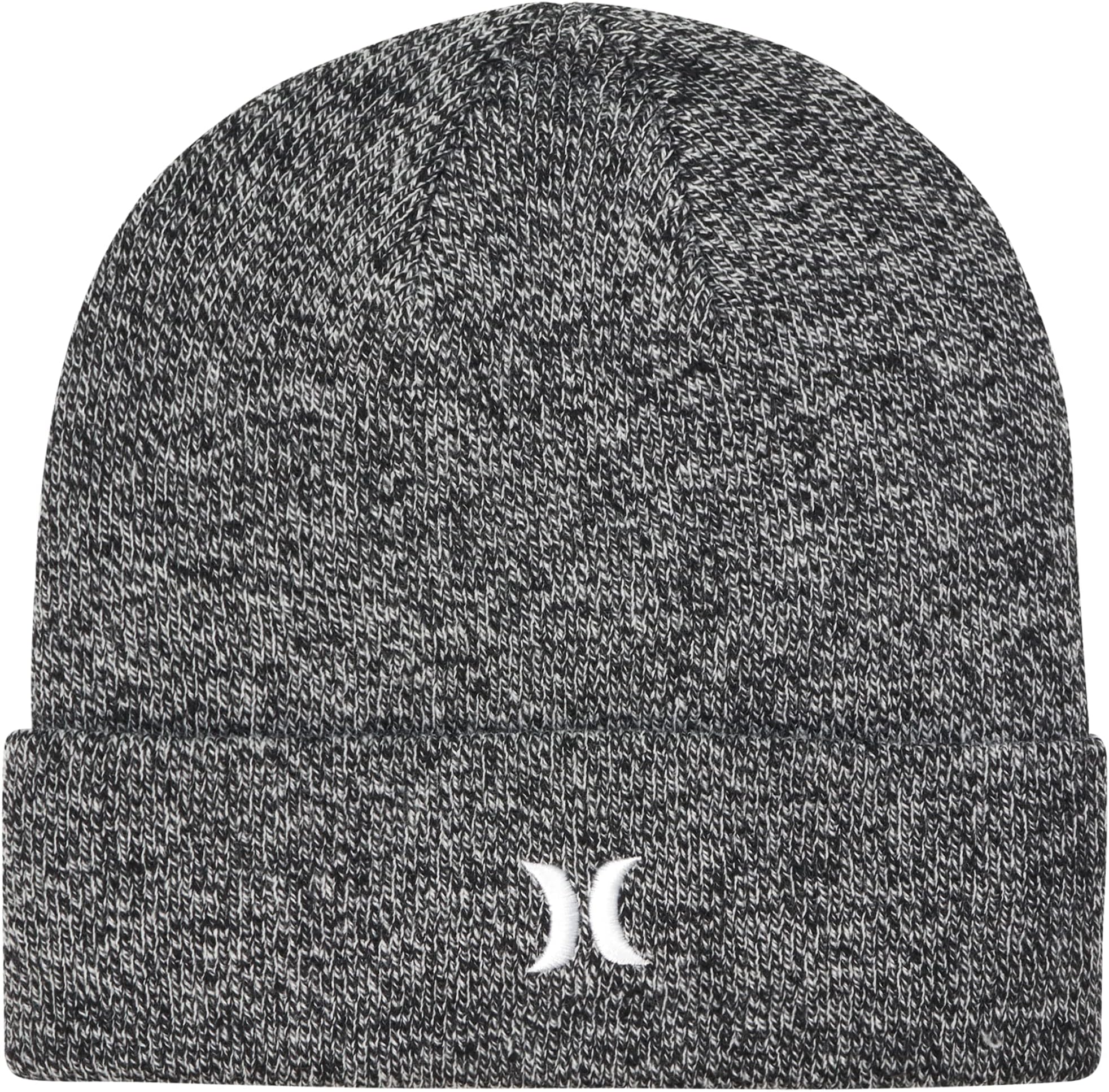 HurleyMen's Winter Hat - Icon Knit Cuffed Beanie for Men - Skull Caps for Men
