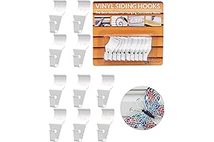 NACETURE Vinyl Siding Hooks for a Secure and Stylish Home Exterior