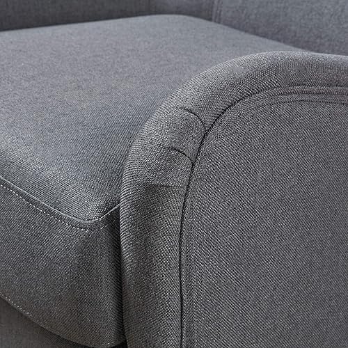Miniatura 6 de Christopher Knight Home Quentin - Sofá de tela, color carbón