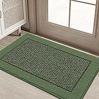 Vista 25 de BEQHAUSE Tapete para puerta interior de 20" x 32", Tapetes atrapa suciedad antideslizantes para entrada lavables, Tapete de bienvenida resistente a