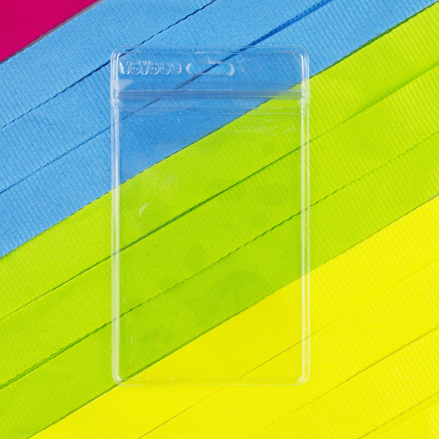 12 Pack Breakaway Lanyards with ID Badge Holder&Breakaway Clasp Neck Strap for Schools, Cruise, Office, Kids, Sky Blue - Image 3