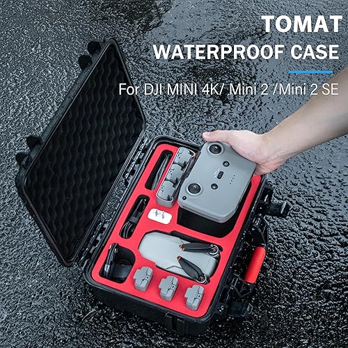 Miniatura 2 de Tomat Mini 4K caso impermeable duro transporte caso para DJI MINI 4K / Mini 2 Fly More Combo Accesorios