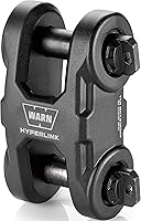 Vista 2 de WARN 100630 Epic Hyperlink - Grillete multiusos de doble pasador, color negro