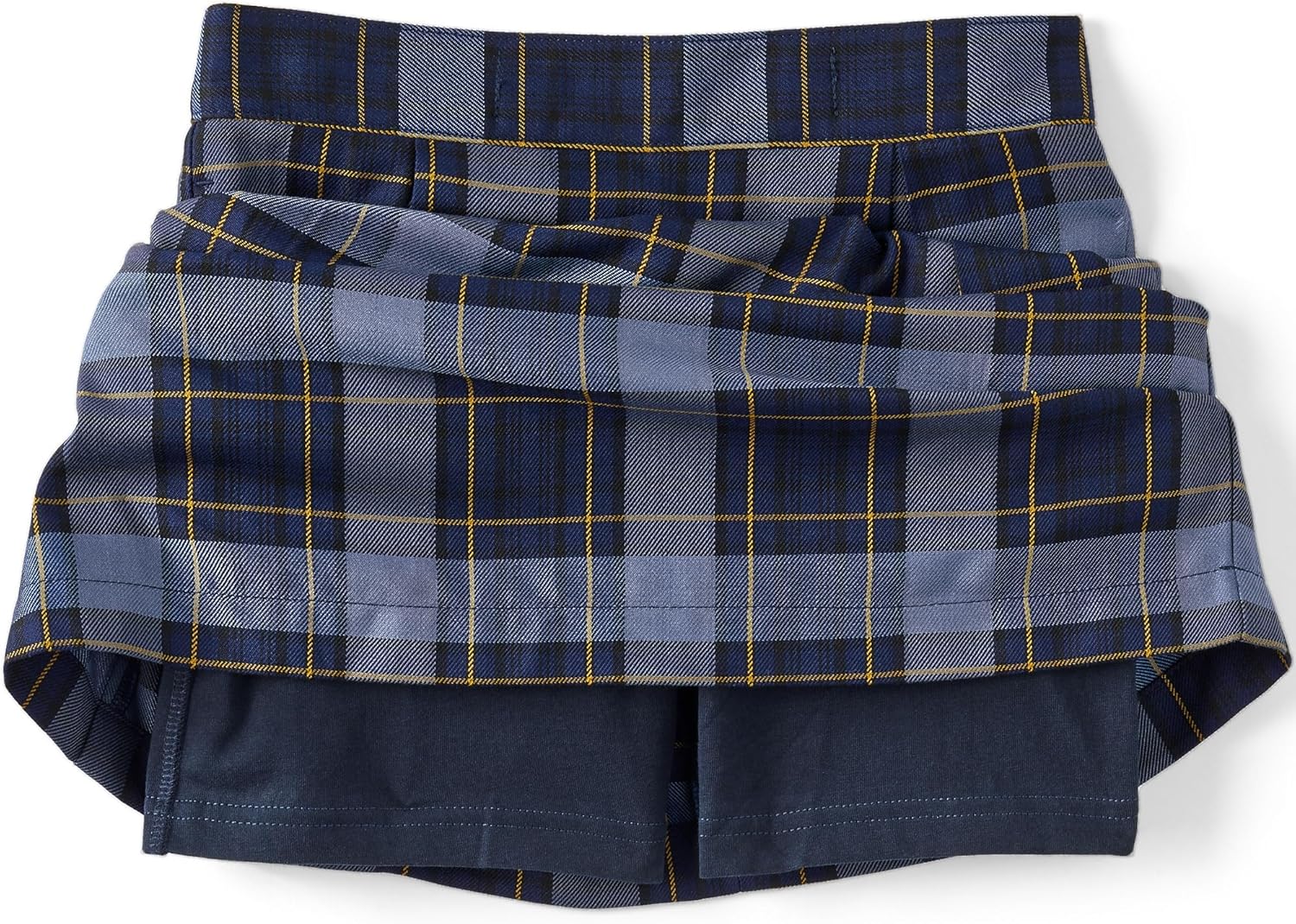 Lands' End School Uniform Girls Plaid Skort Top of Knee - Image 4
