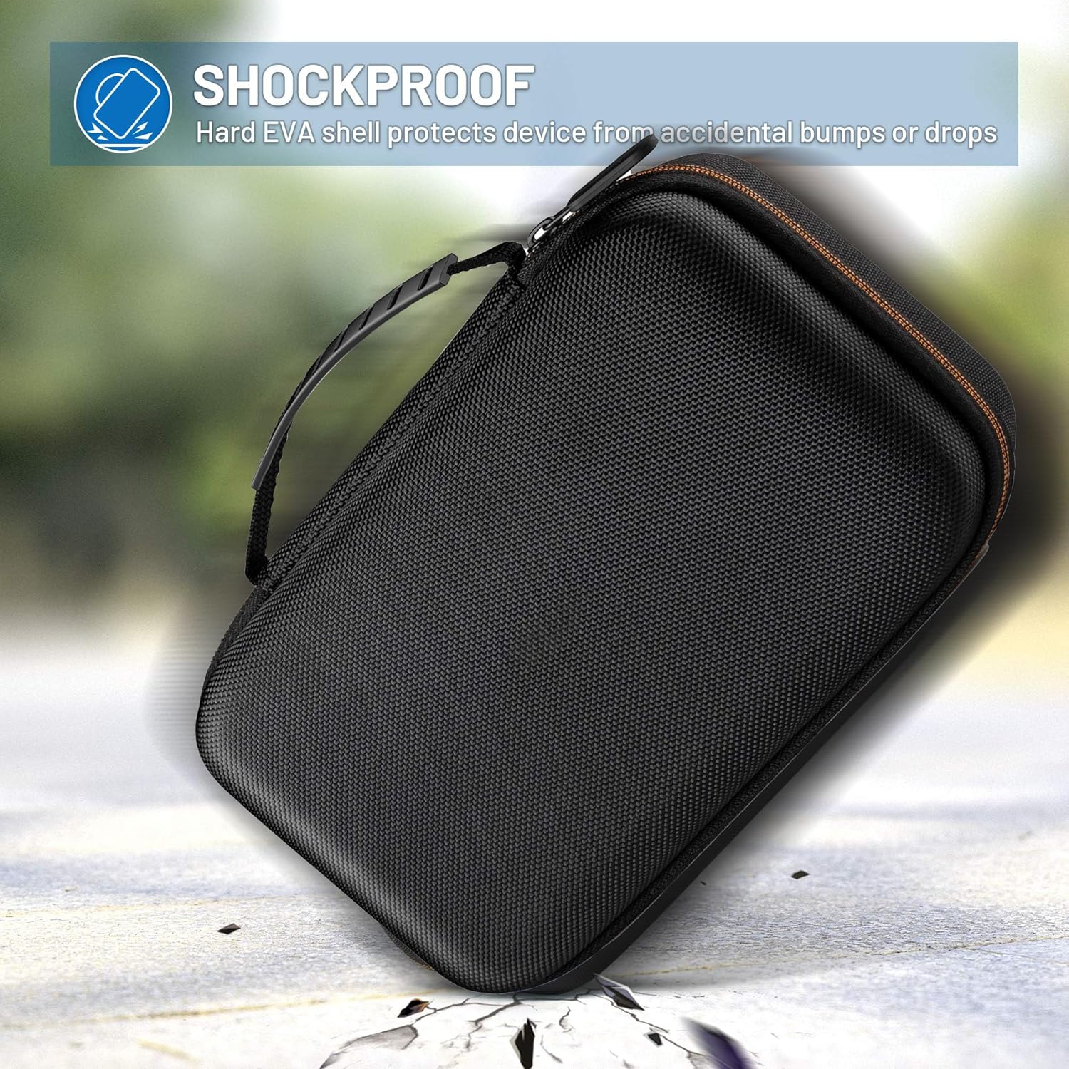 NIDAGE Endoscope Tool Case demonstrating shockproof protection against accidental bumps or drops.