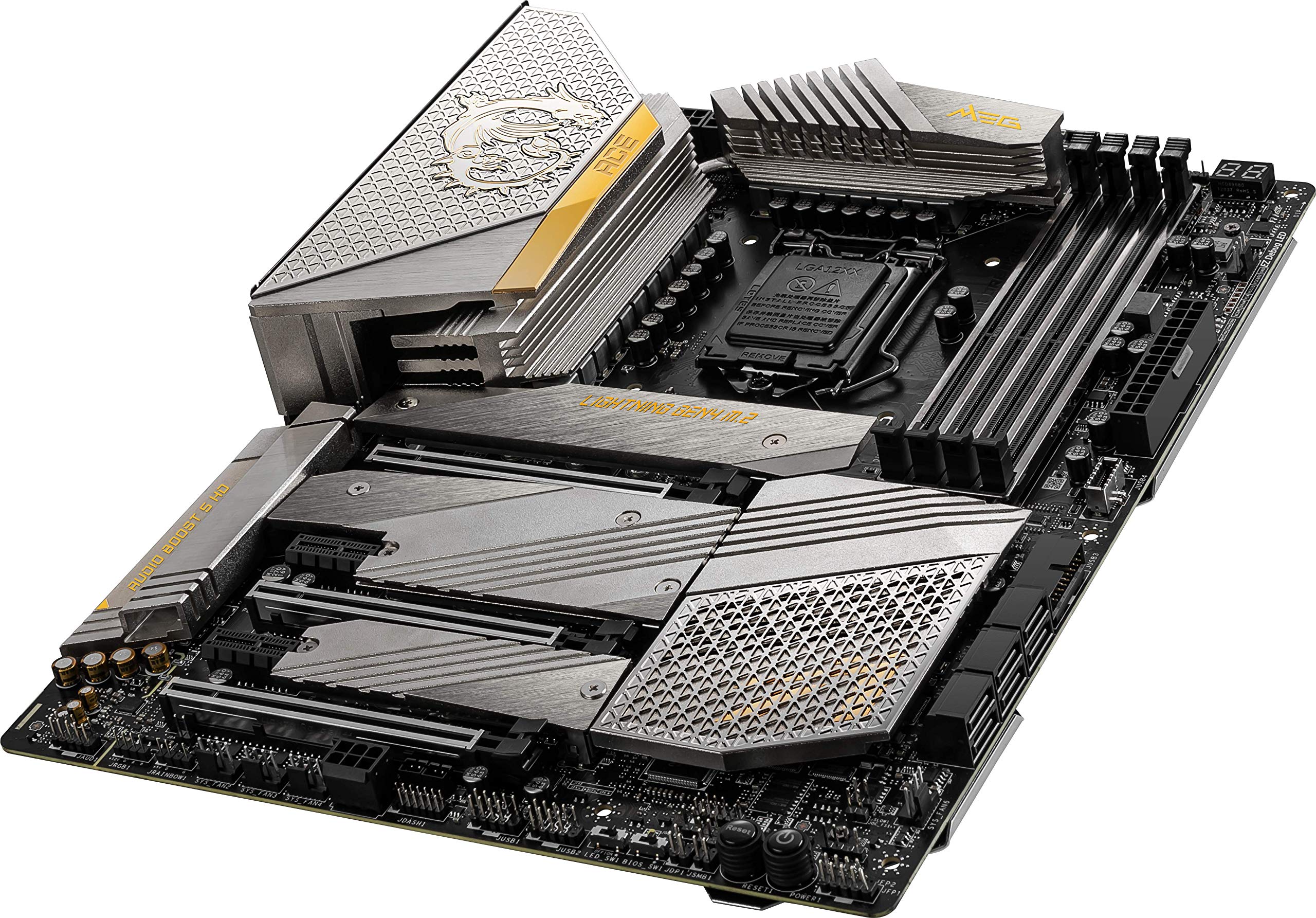 MSI MEG Z590 ACE GOLD EDITION Gaming Motherboard (ATX, 11th/10th 