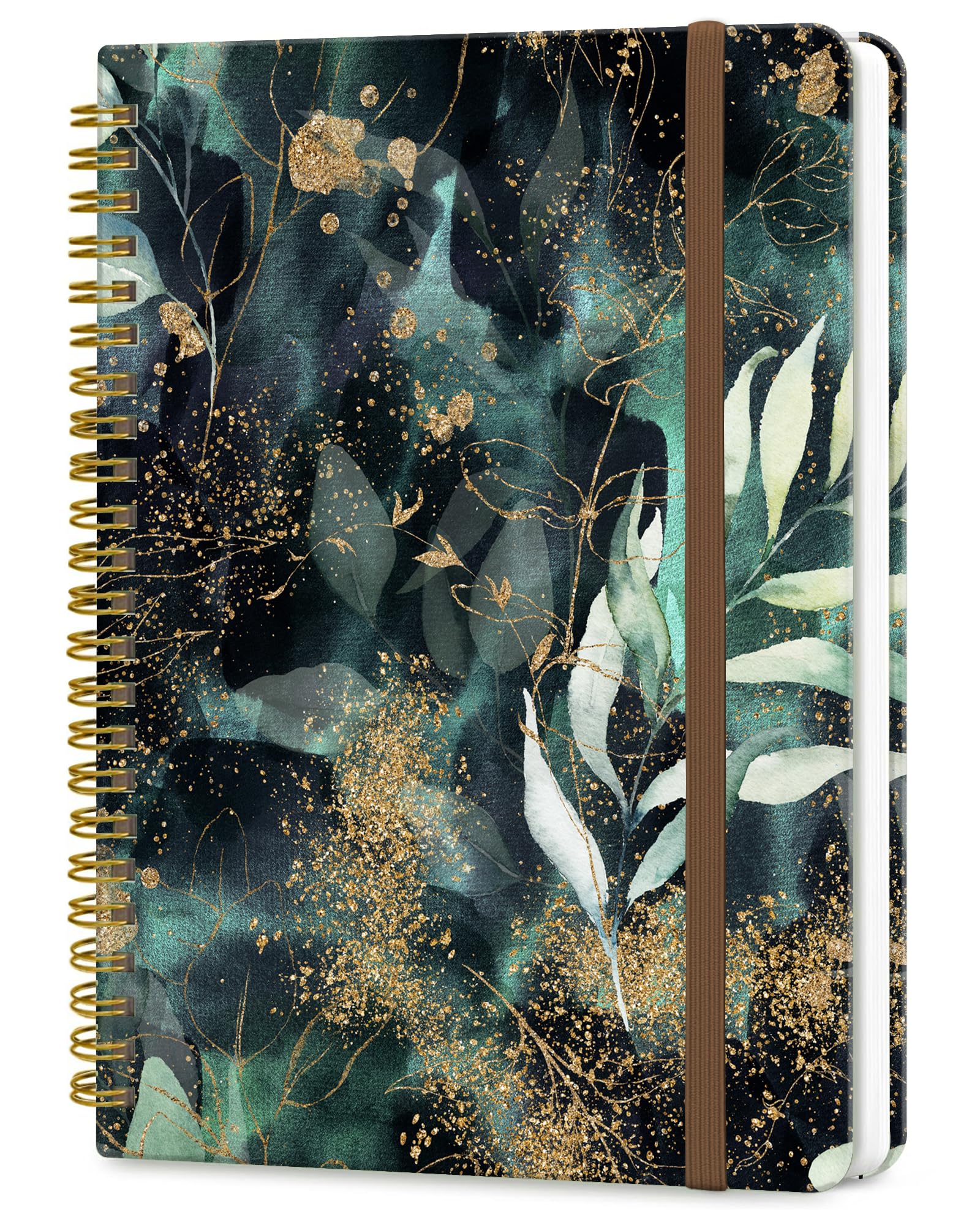 Carnet à spirale A5 carnet ligné couverture rigide note travail homme femme