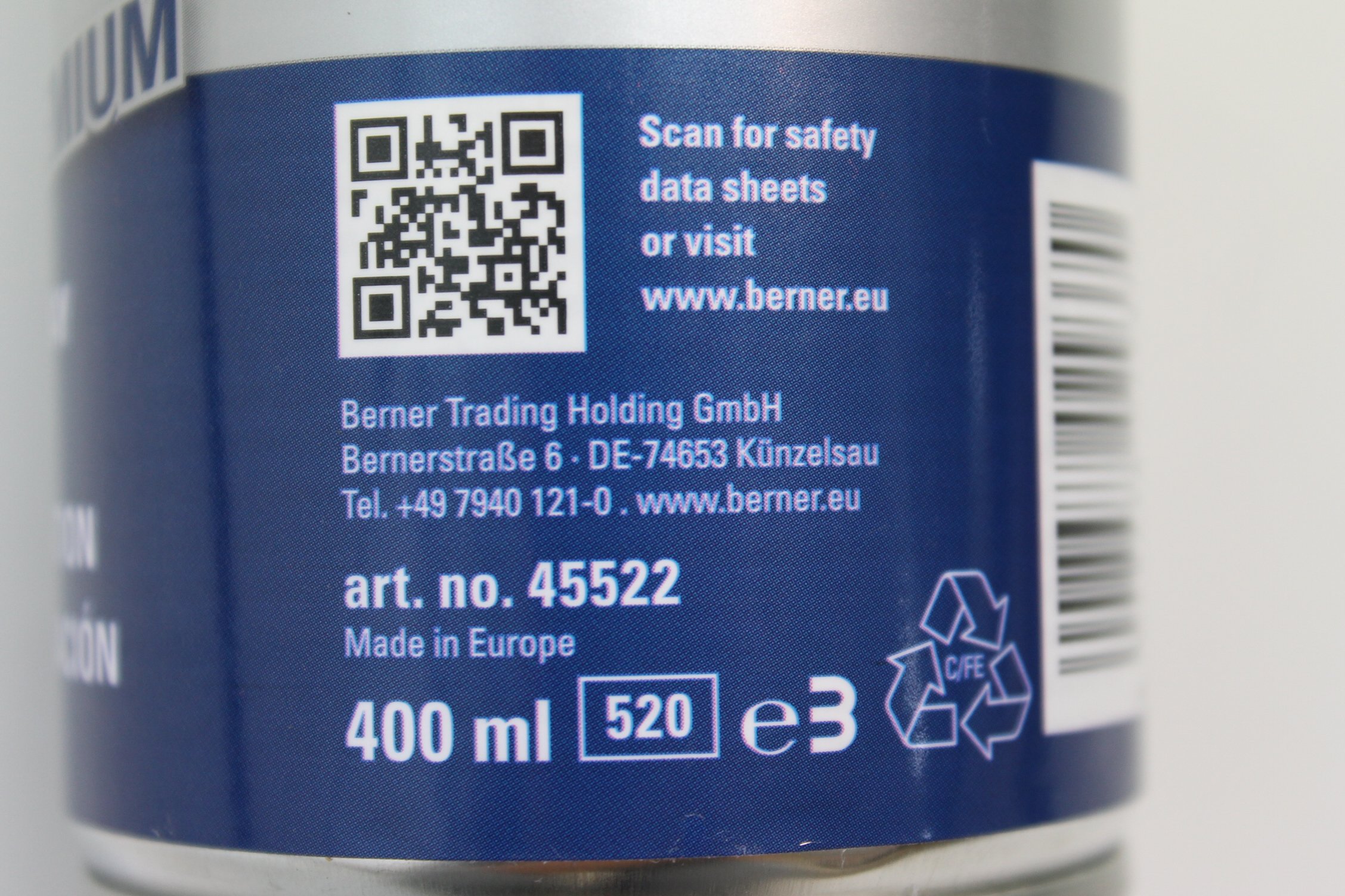 Berner 45522 - Spray impermeabilizzante Premium, 400 ml
