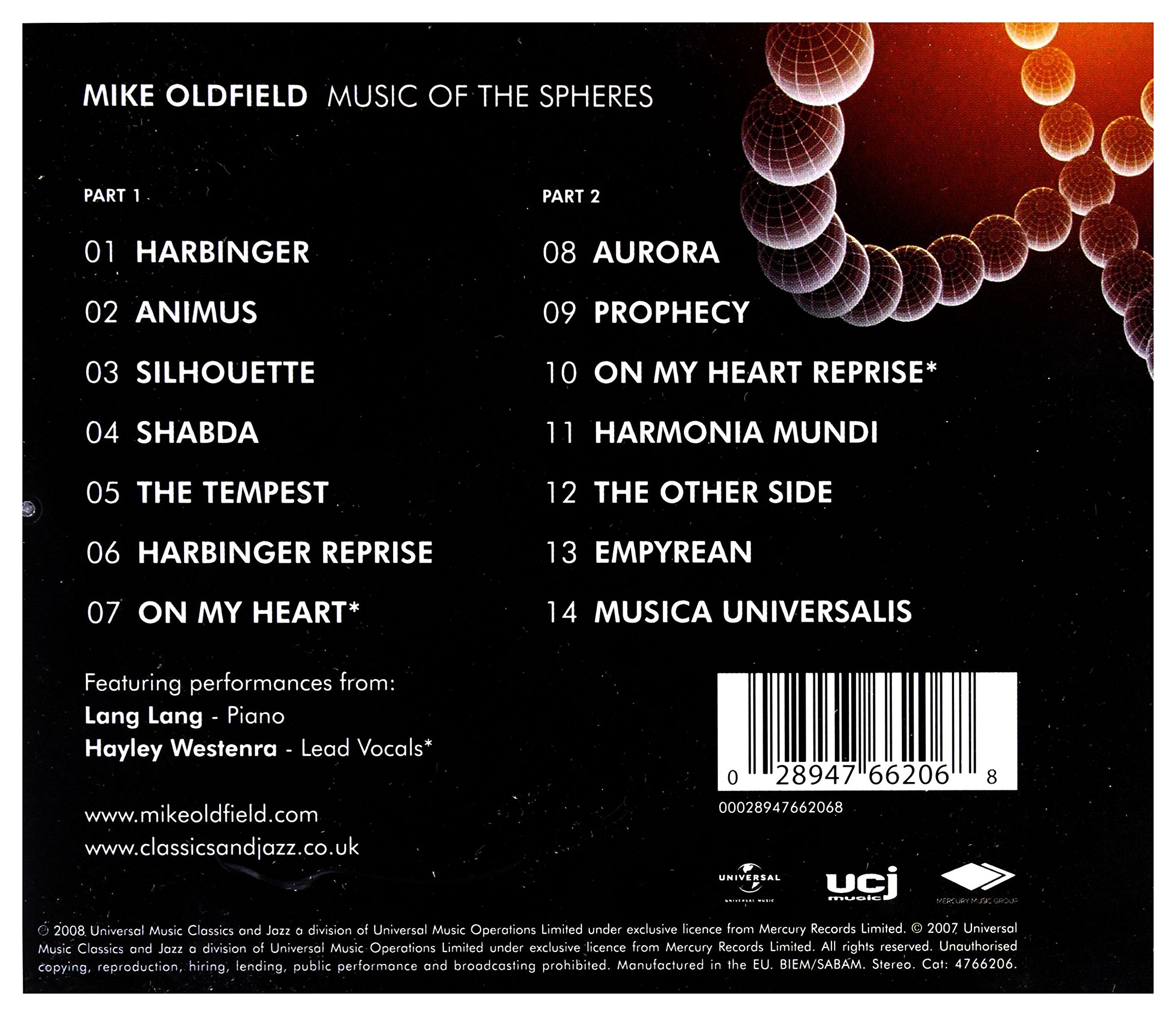 Music Of The Spheres