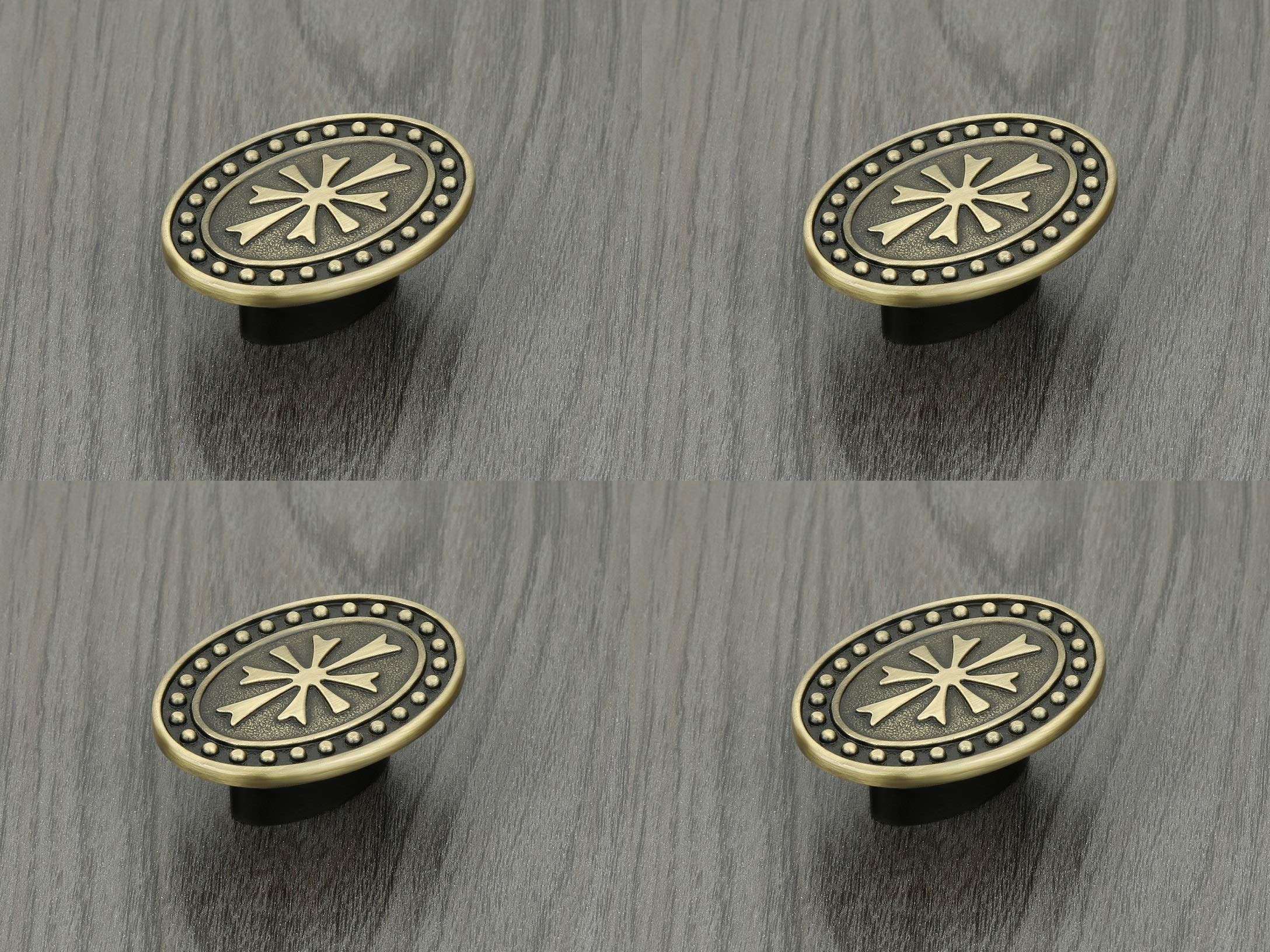 HARMONUS, Knob for Drawer/Drawer Pull,Antic Finish,(Pack of 4 Pieces) (B082Y925G8) Amazon Price History, Amazon Price Tracker