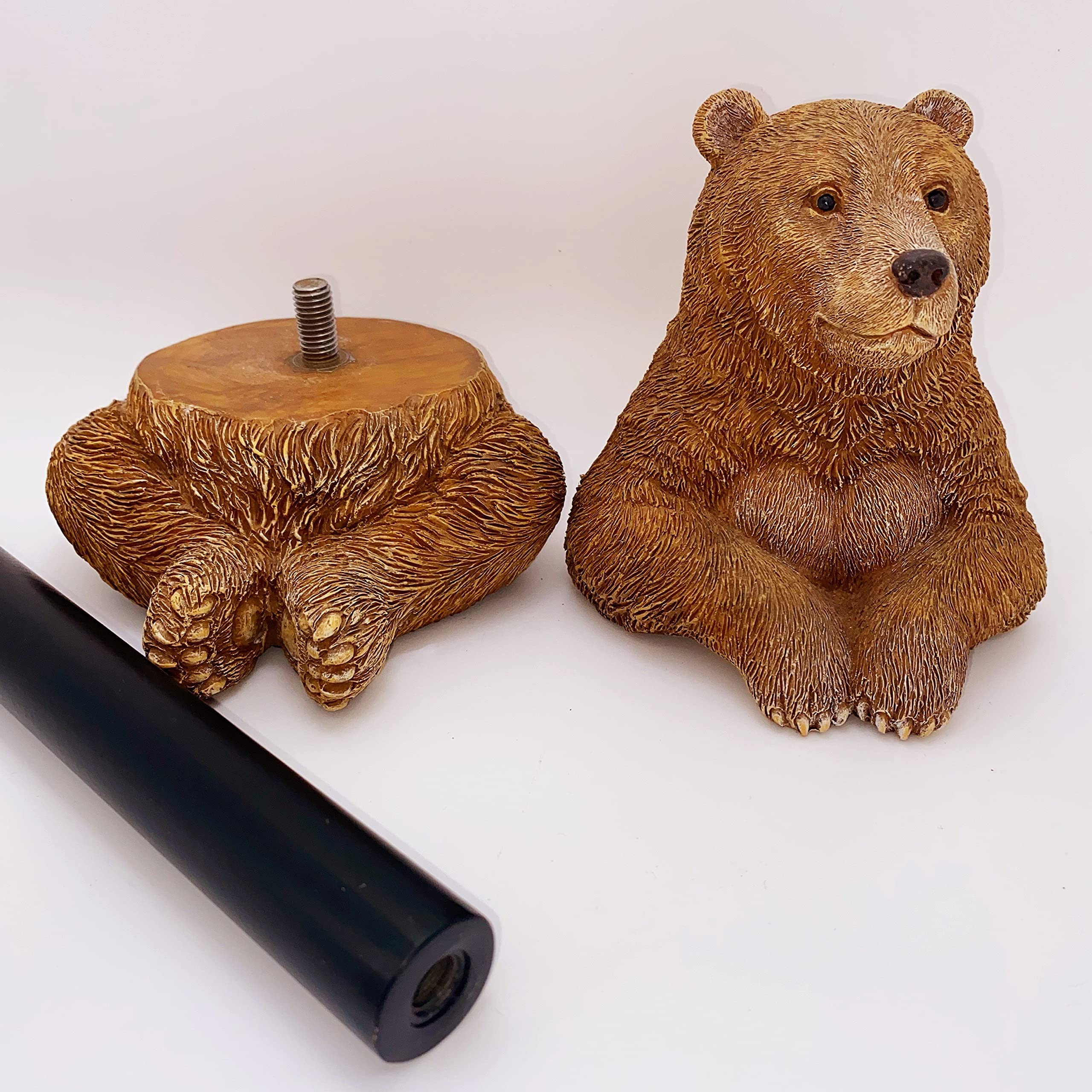 Idyllic DecorBrown Bear Paper Tissue Storage Holder, Kitchen/Bathroom Paper Holder, Toilet Roll Storage Holder, Kitchen Towel Holder