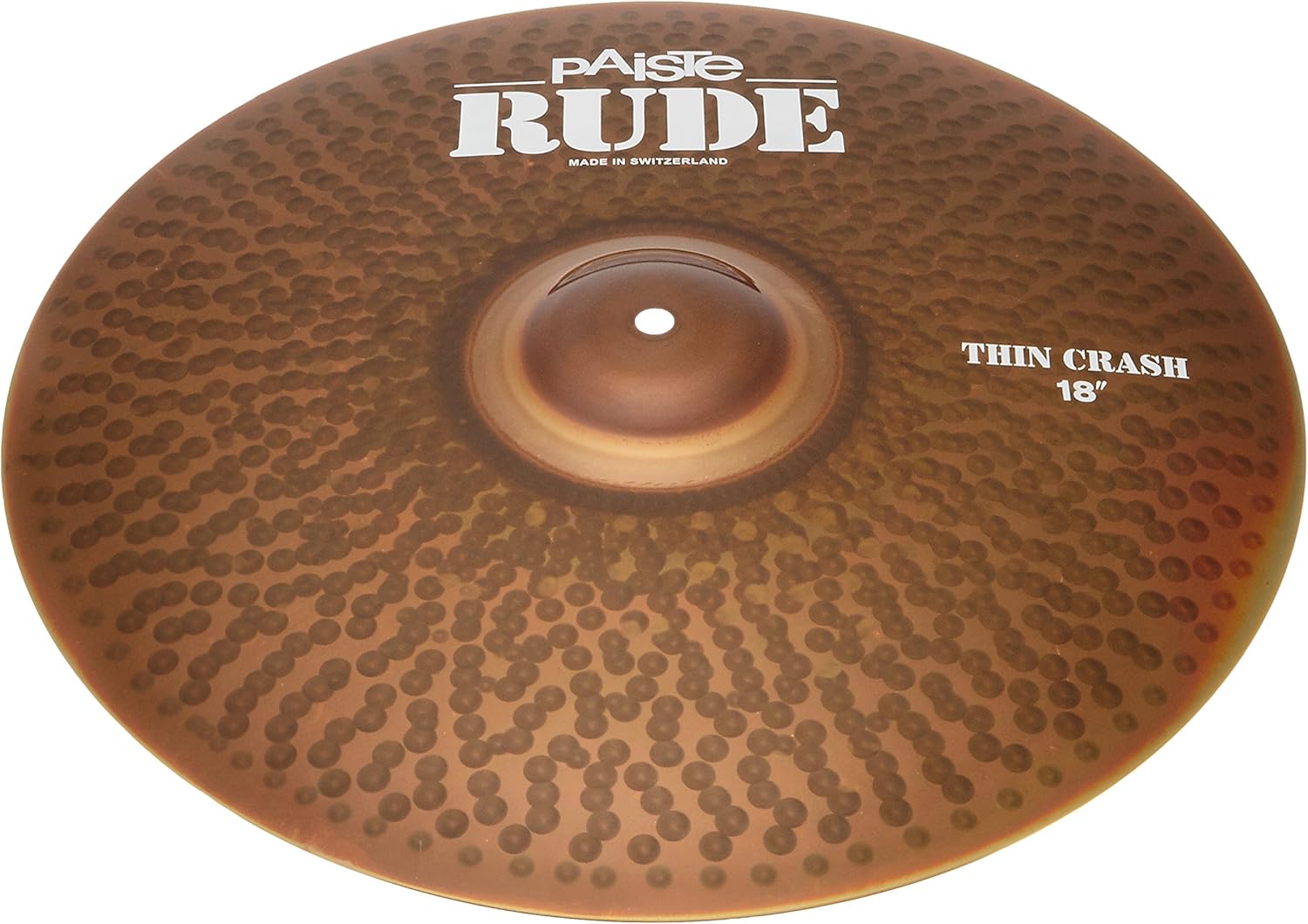 Paiste Rude Thin Crash 18" Crash Cymbal Amazon.co.uk Musical Instruments & DJ