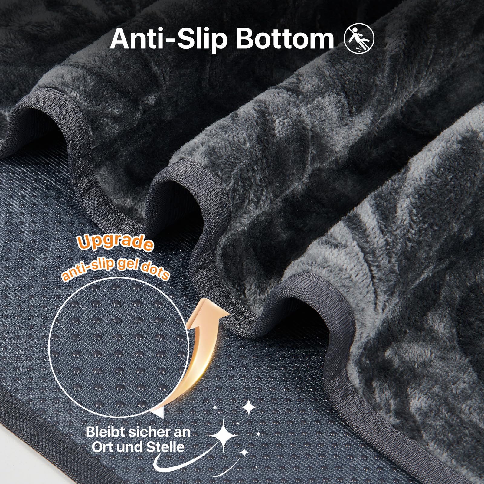 LOOBANI Lot de 2 tapis de mise bas pour chiens, parc de jeu, sol, 91,4 x