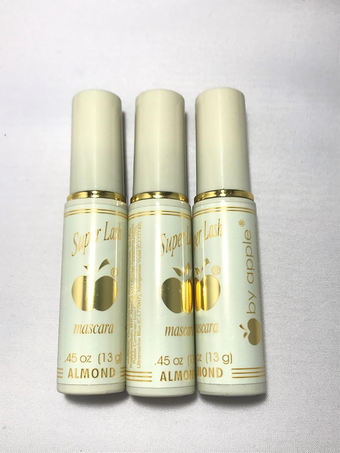 APPLE MASCARA SUPER LASH - ALMOND (BLACK) (3 PCS)