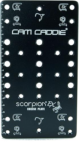 Miniatura 2 de Cam Caddie Scorpion EX - Soporte para trípode (21  "-20 y 9 38"-16 agujeros roscados - Aluminio resistente anodizado negro