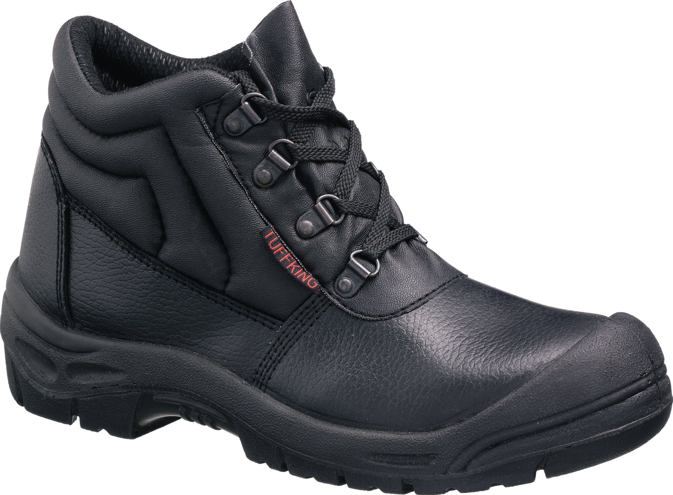 Mens Tuffking Black Chukka Scuff Cap Safety Work Boots 9040 Sizes UK 4-13 [8]