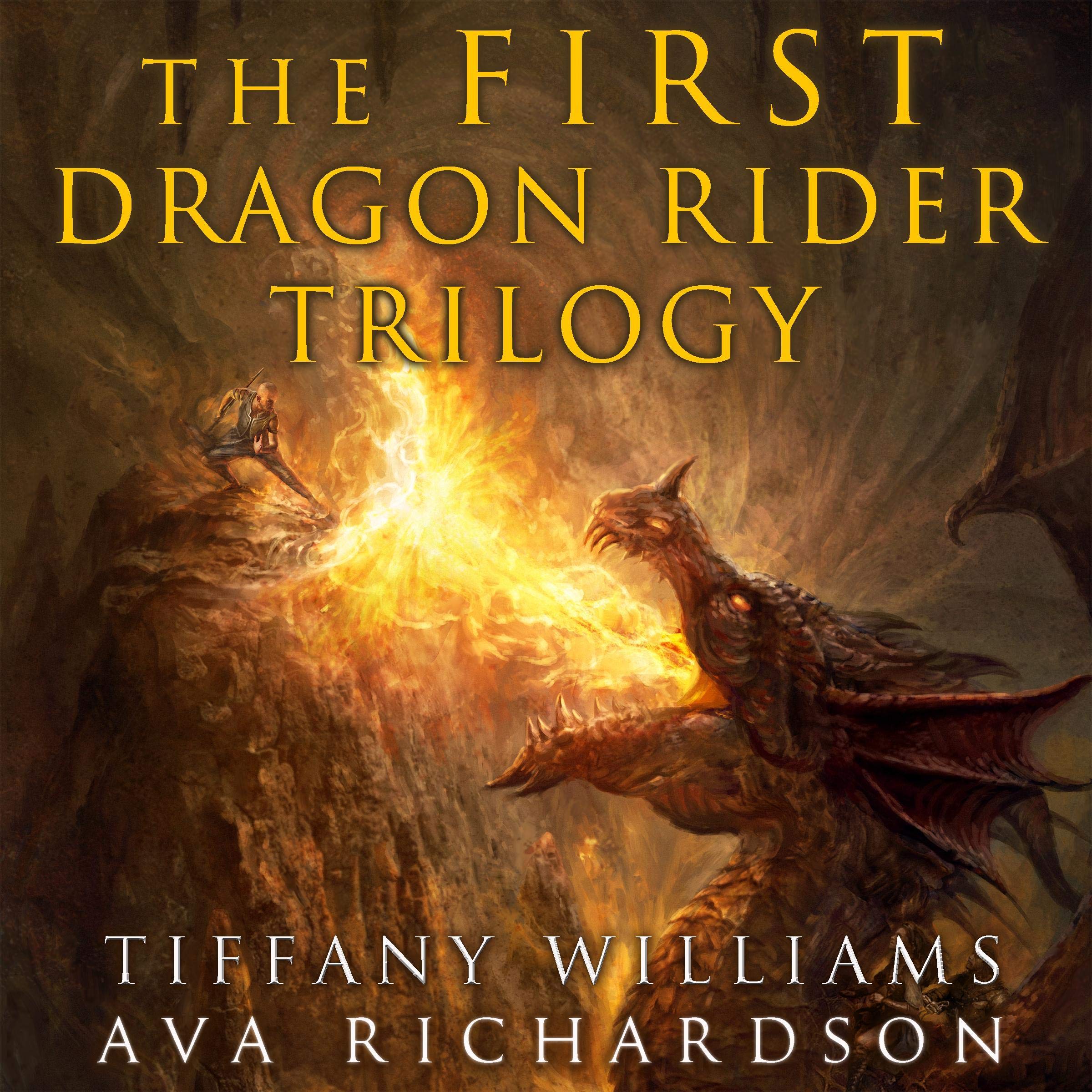 Cover art for The First Dragon Rider Trilogy