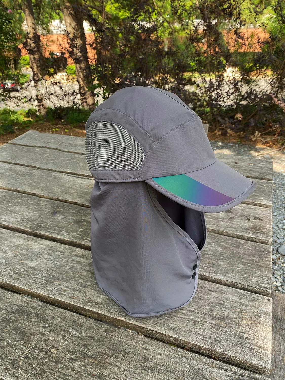 Palo Sun Cap with Detachable Cape - Moisture Wicking, UV Protection UPF50+, for Fishing, Camping, Hiking