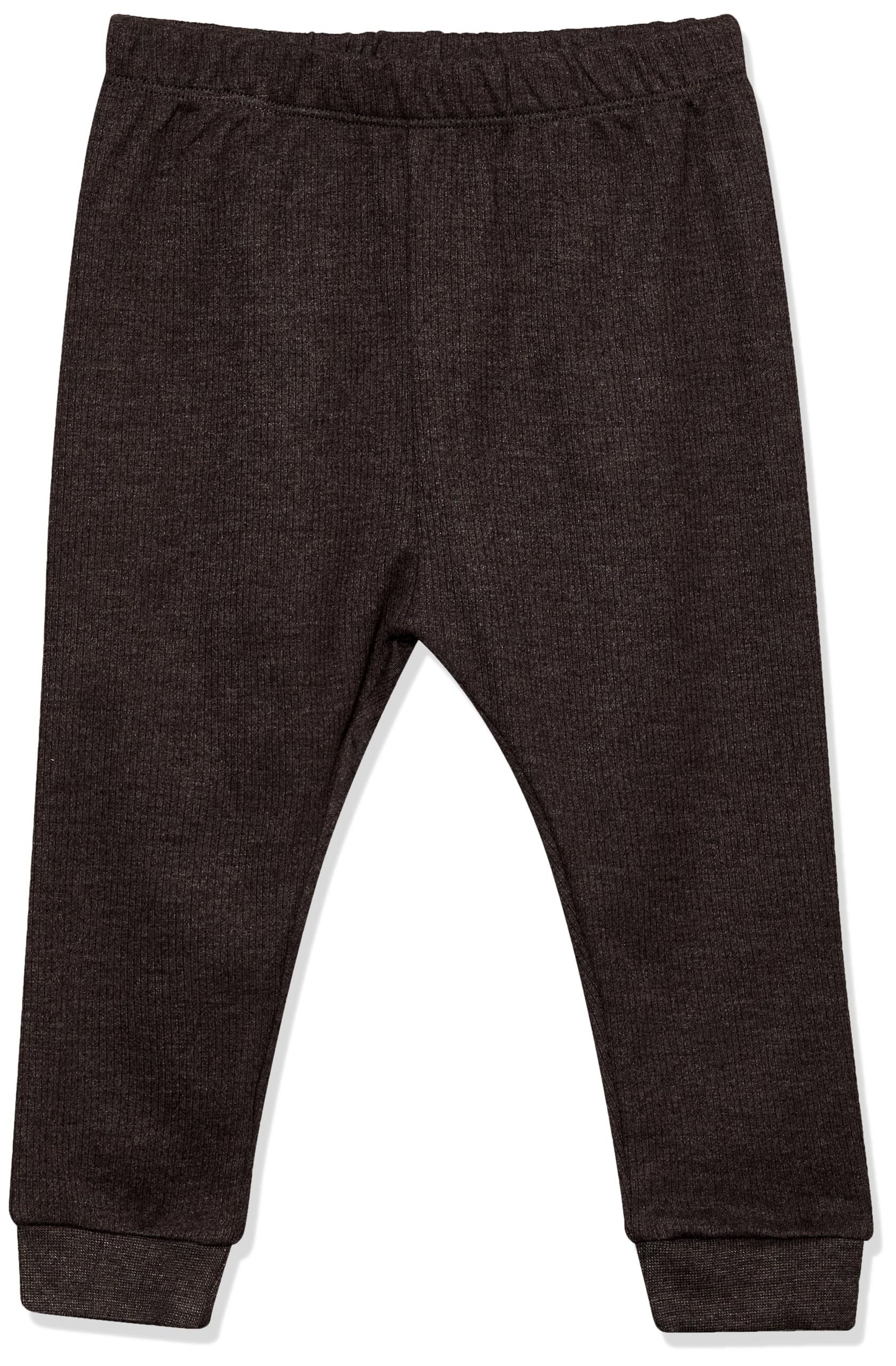 Amazon Brand - Jam & Honey Unisex Baby Full Sleeve Thermal Set Dark Grey - Image 4 thumbnail