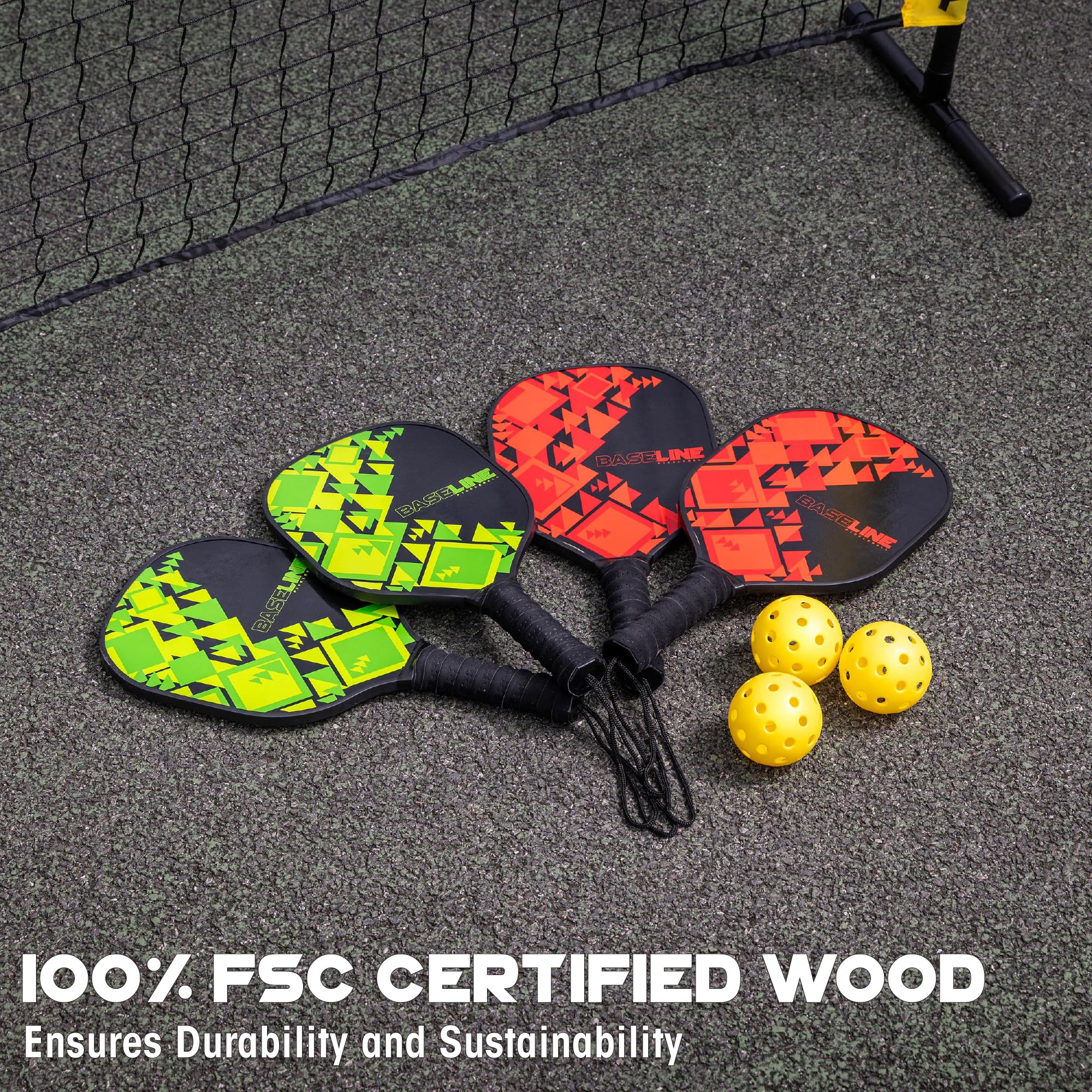 Toyrific Baseline Pickleball Orange