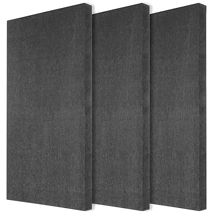 Acoustika Graphite Black Soundproofing Acoustic Panels | 4x2 Feet 2