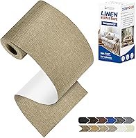 Vista 31 de KING MOUNTAIN Parches de reparación de lino fino, tela autoadhesiva, 8 x 11 pulgadas, 2 unidades, multicolor, para sofá (negro carbón)