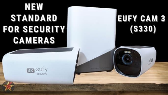 Amazon.com: eufy Security eufyCam S330 (eufyCam 3) 2-Cam Kit