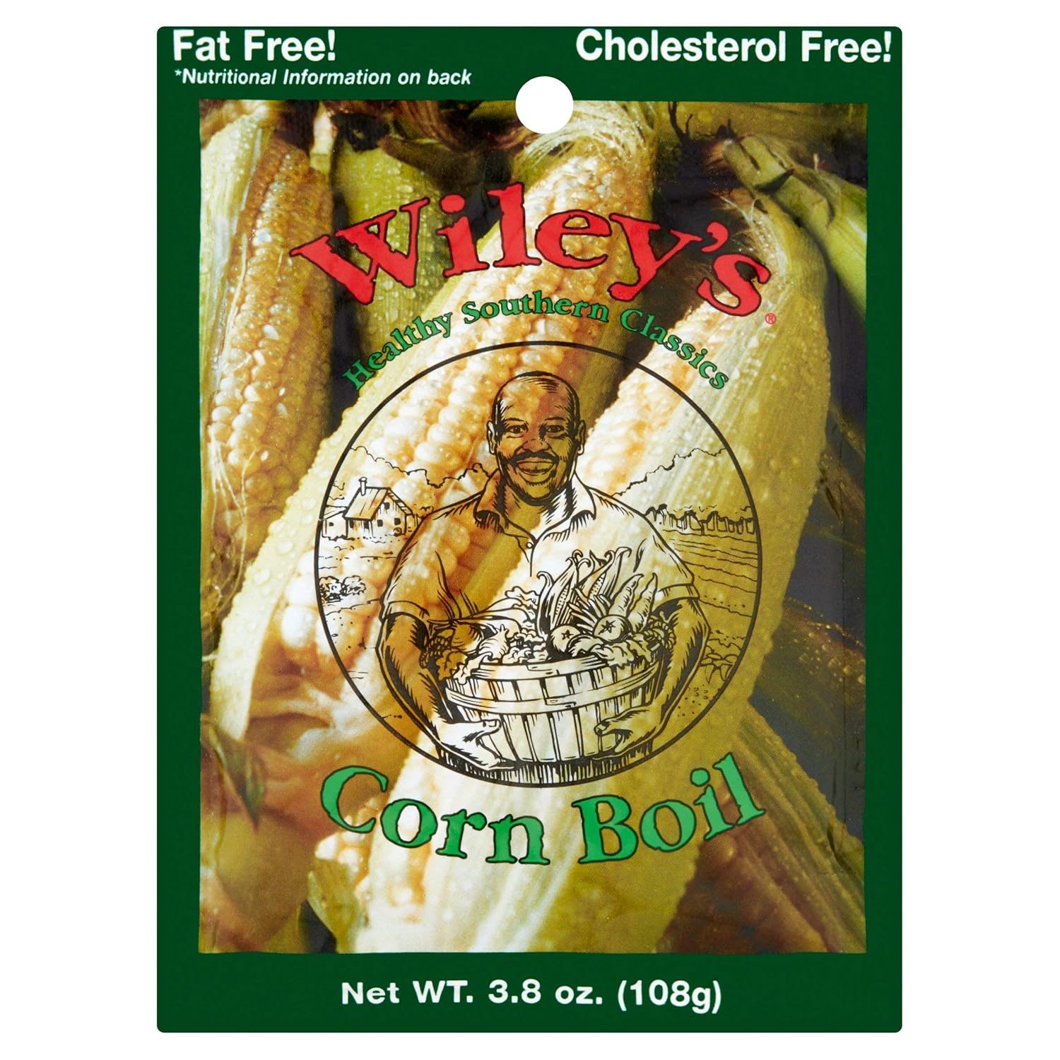 Wiley's Corn Boil Seasoning2 (TWO) 3.8oz Packets