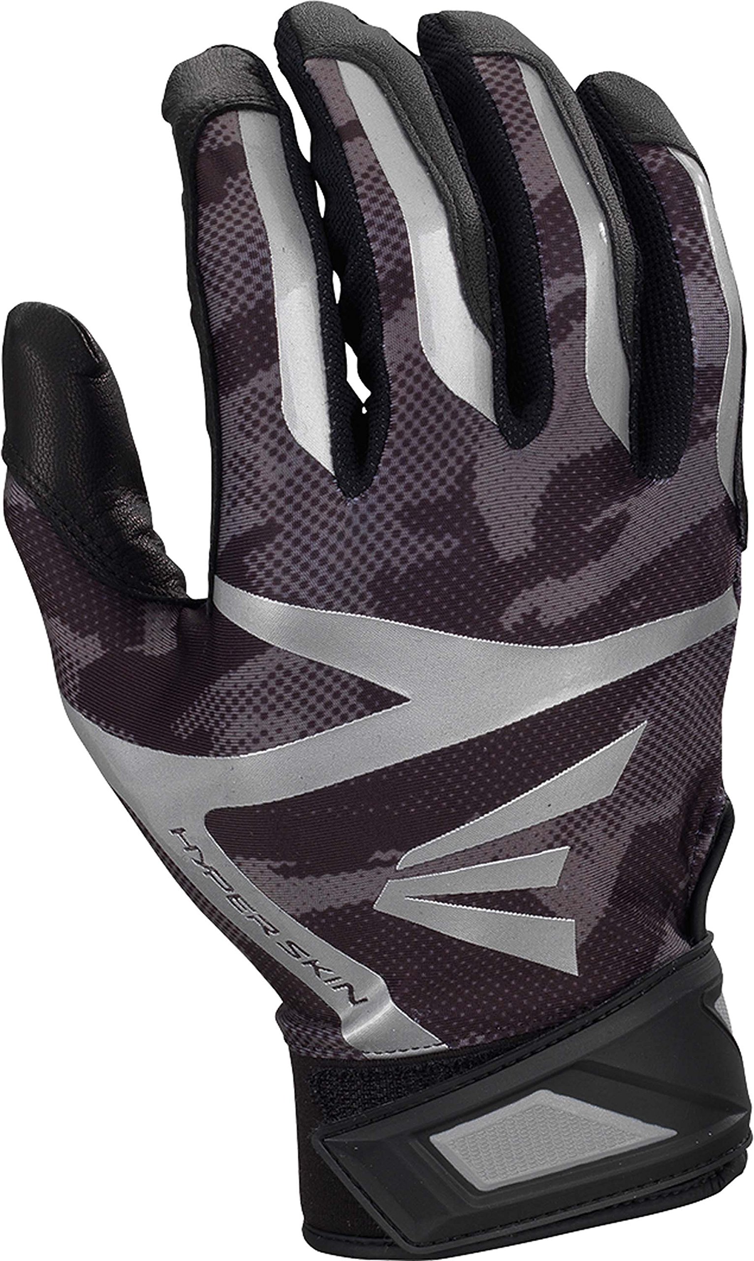 Easton Walk Off NX Guanti Da Battuta Neri Adulto Medium – Pelle Premium E Chiusura Lock Down