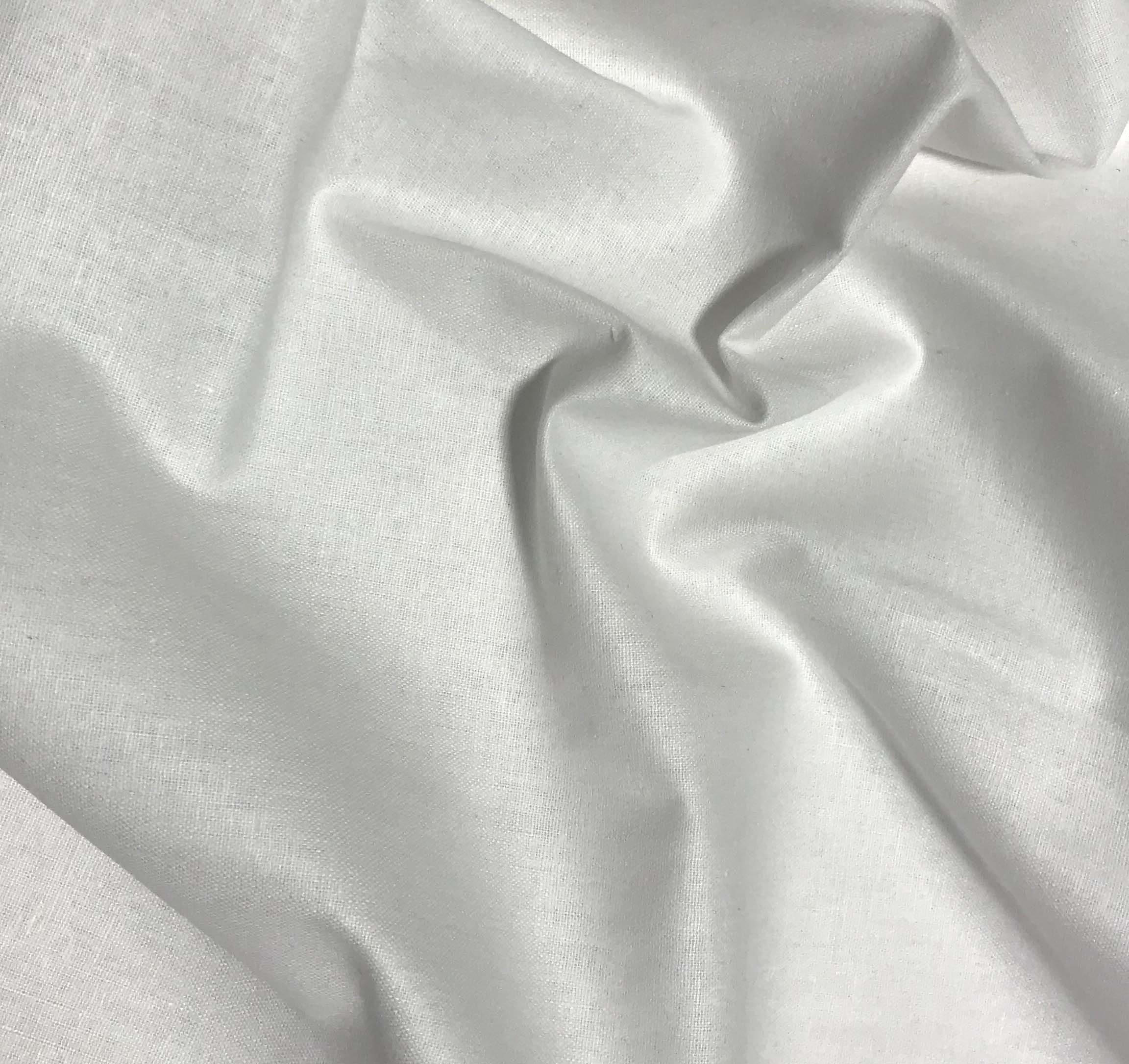 Fabric - Southern Classic Linen/Cotton - White