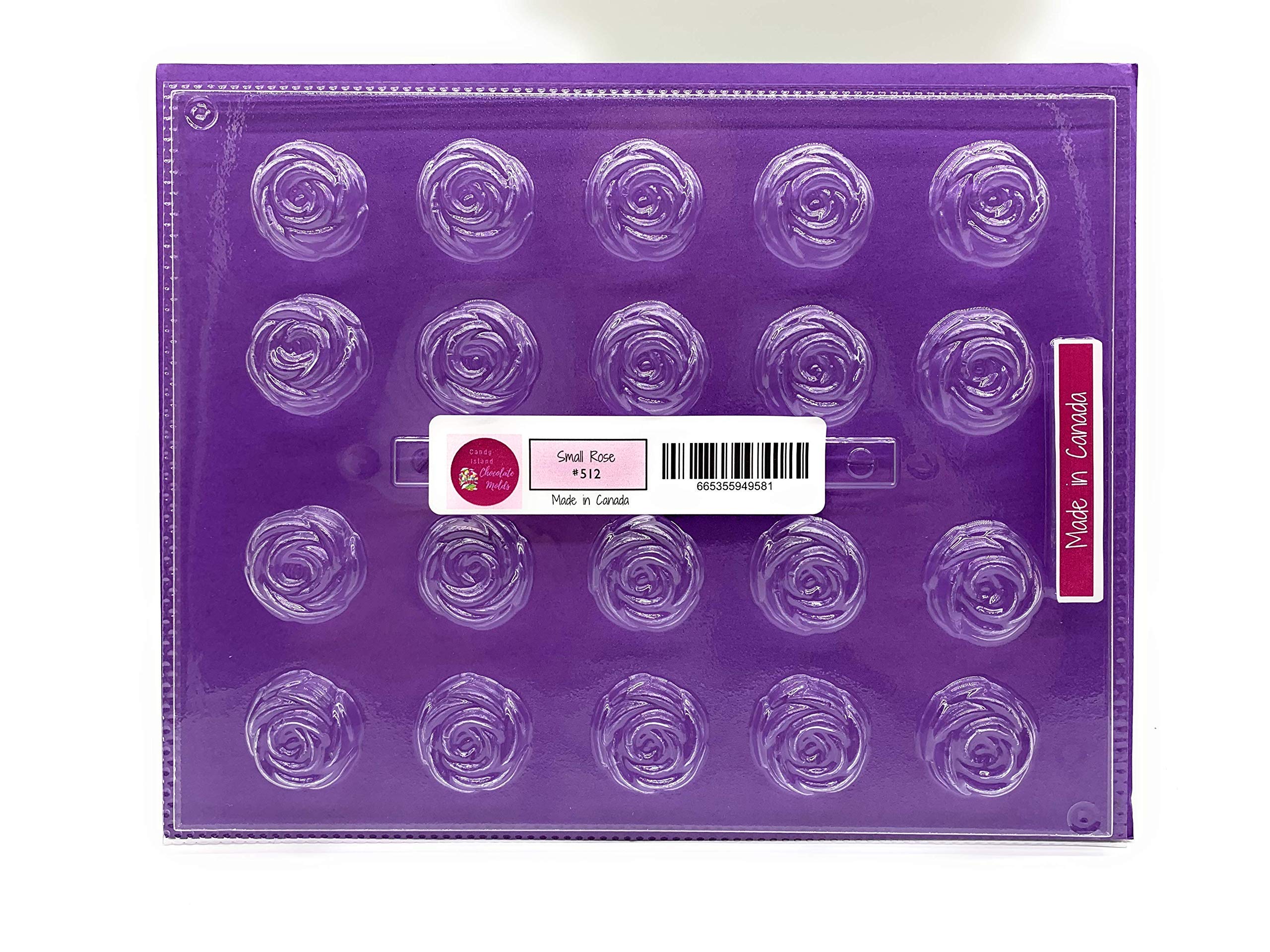 Candy Island Bite Size Rose Chocolate Mold