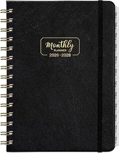 Agenda mensual 2023-2025 - Agenda mensual 2023 de enero de 2023 a diciembre de 2025 agenda mensual de 64 x 85 pulgadas con pestañas agenda mensual