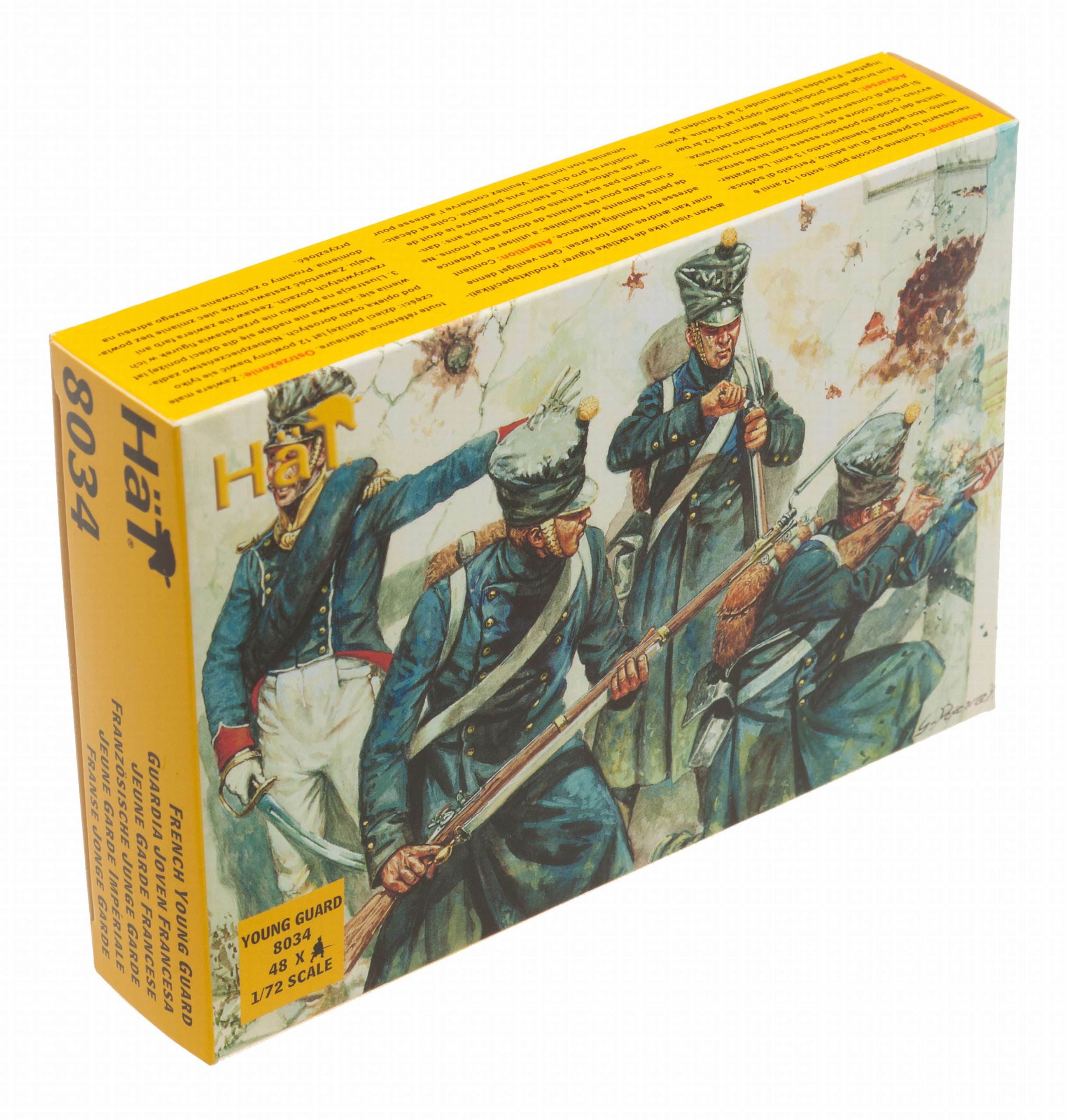 Napoleonic French Young Guard - 1:72 Plastic Figures by HaT