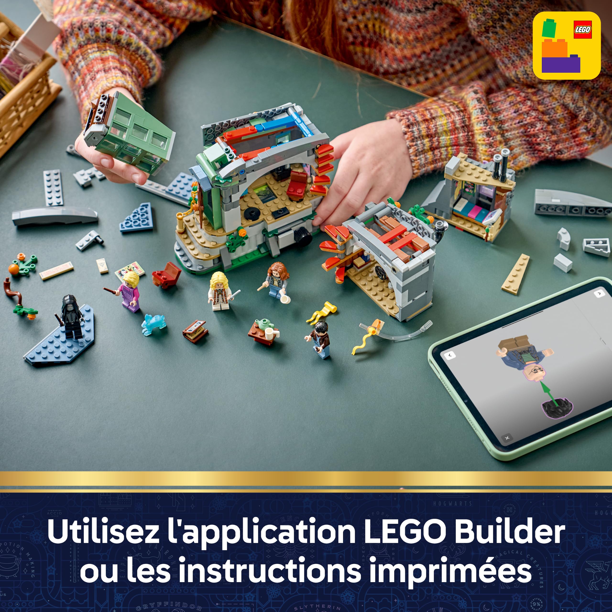 LEGO Harry Potter La Maison de Luna Lovegood - Jouet - Maquette Miniature DIY - Brique Lumineuse & 5 Minifigurines - Idée de Décoration pour Chambre - Cadeau pour Fille, Garçon & Fans dès 10 ans 76467
