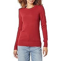 Amazon Essentials Maglione A Girocollo in 100% Cotone (Disponibile in Taglie Forti)
