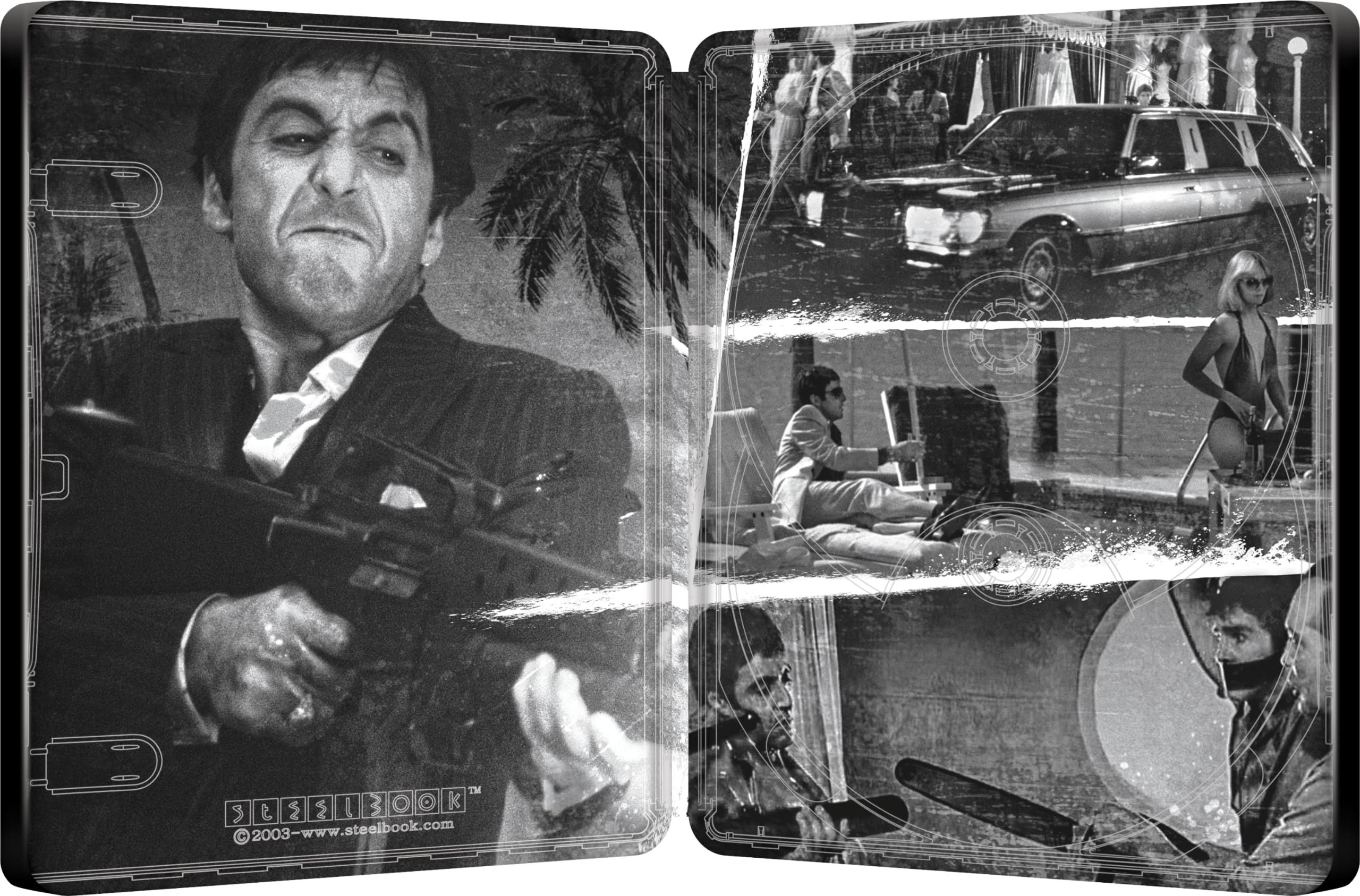 SCARFACE - 40TH ANNIVERSARY STEELBOOK (4k + Blu-Ray)
